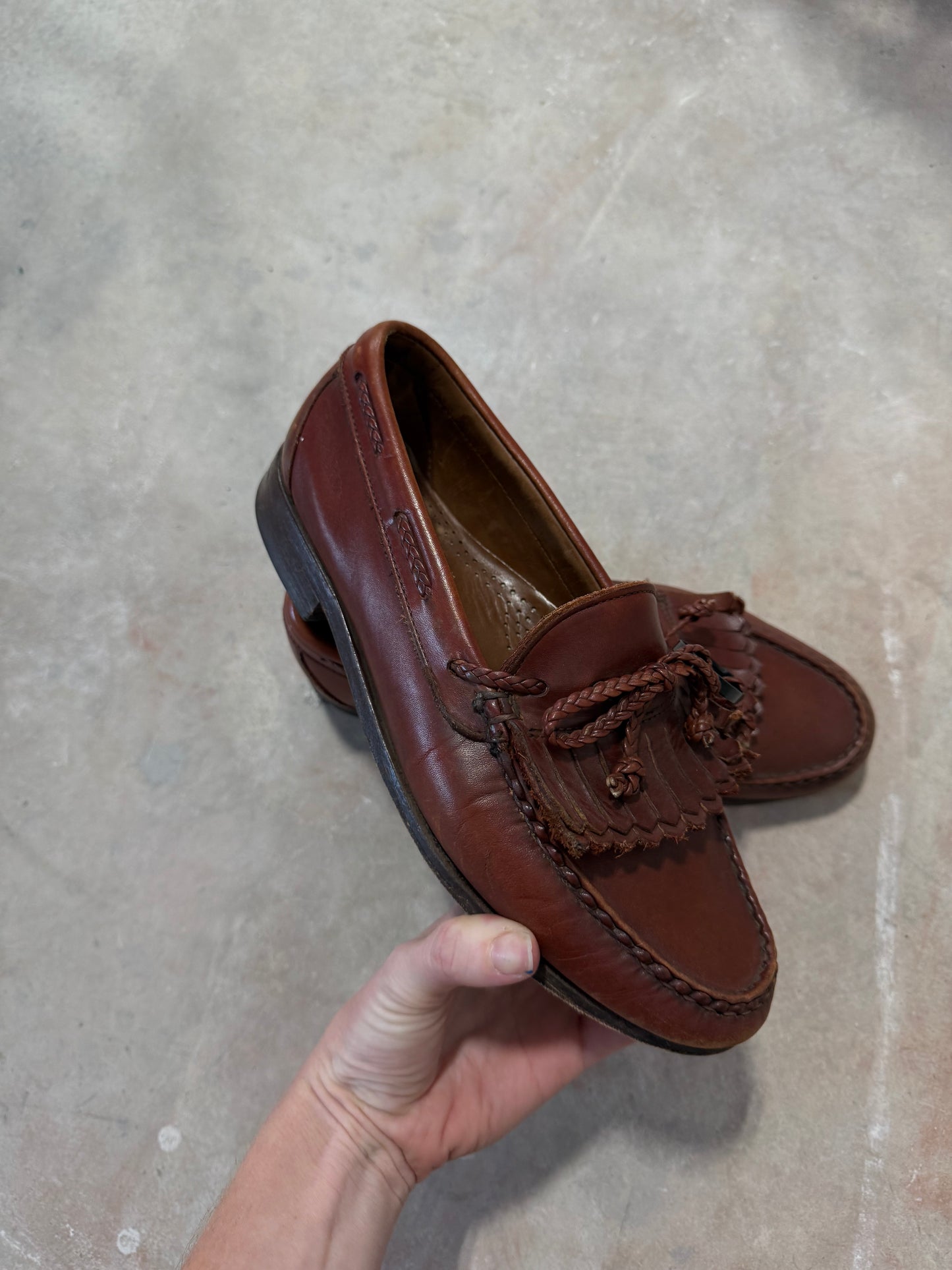 Brown Vintage Loafers