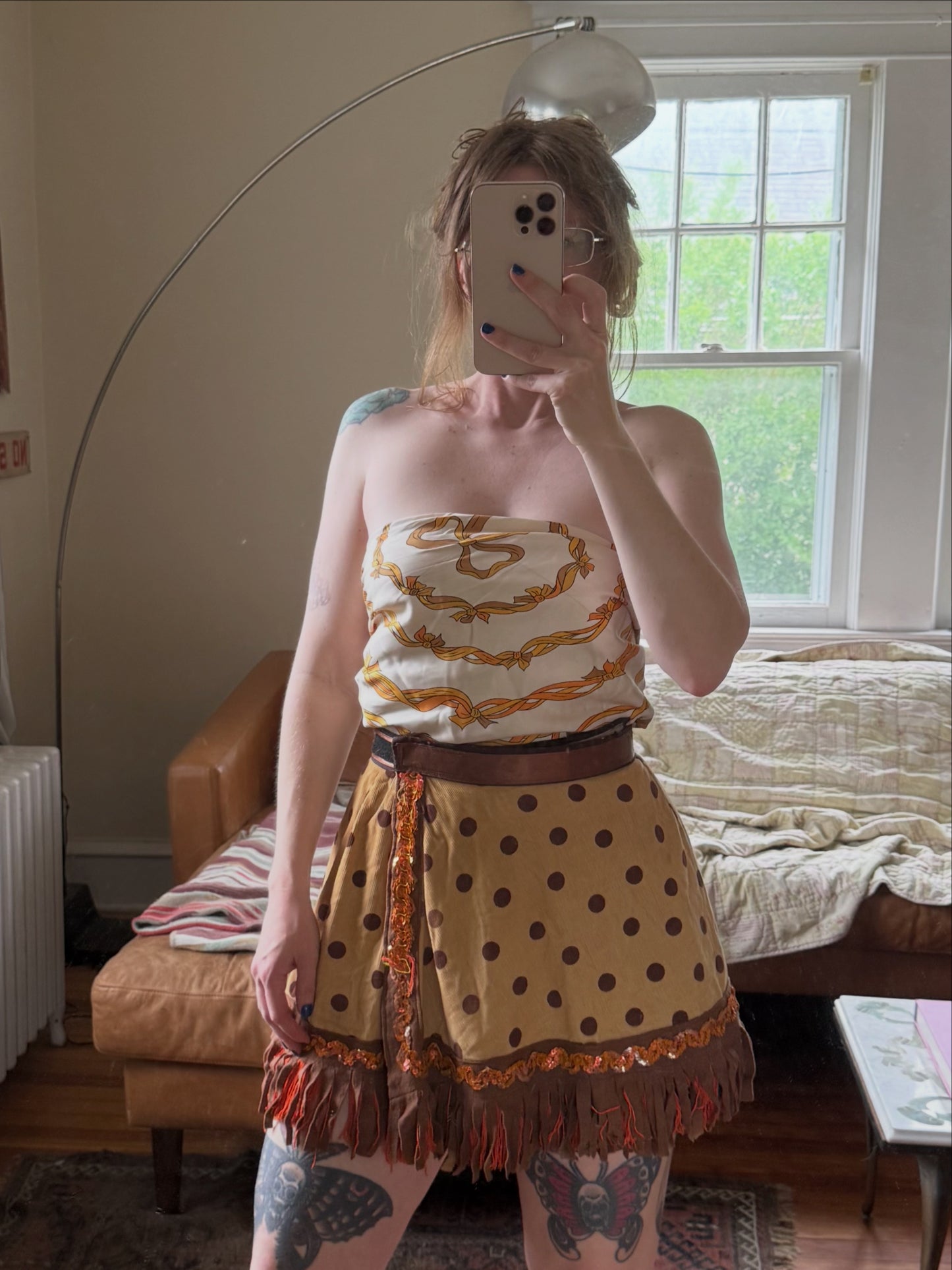 Theatre Showgirl Polka Dot Skirt