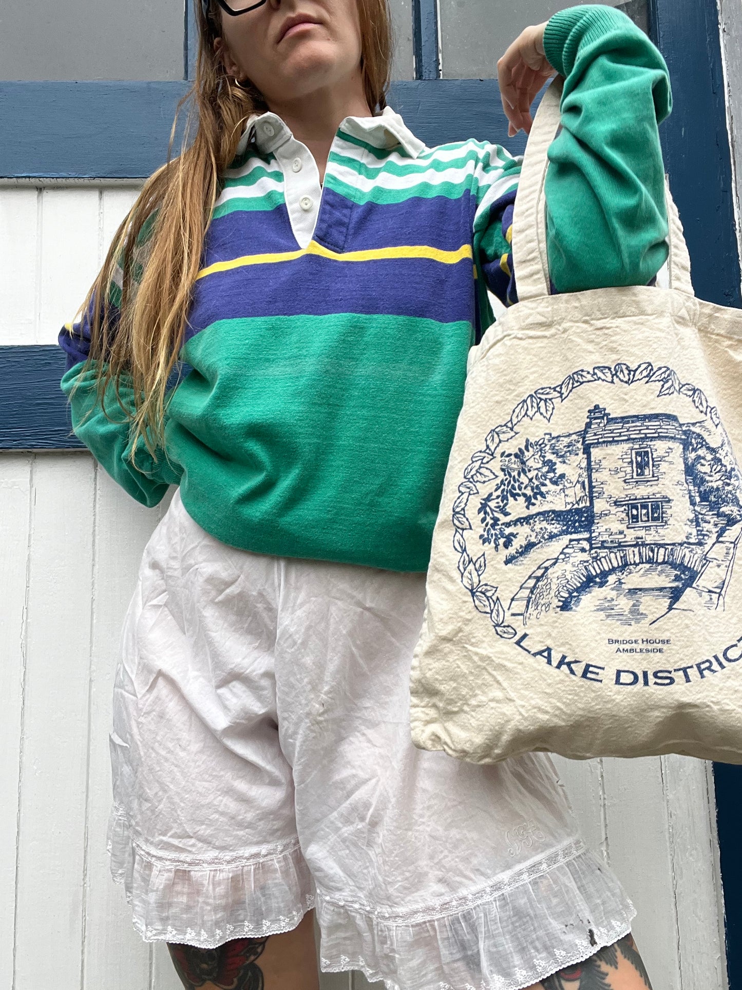 Vintage Bloomers and Tote