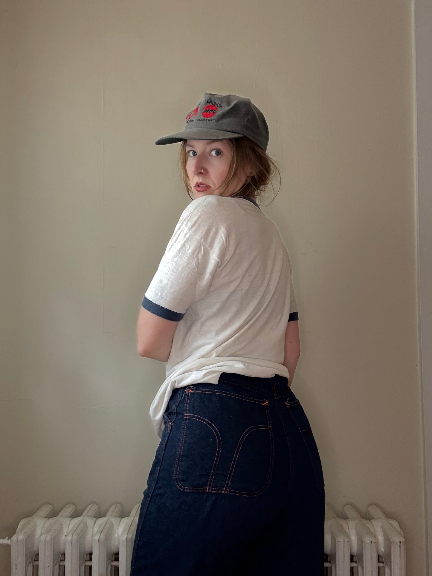 1970s Mother Trucker Cotton Tee M
