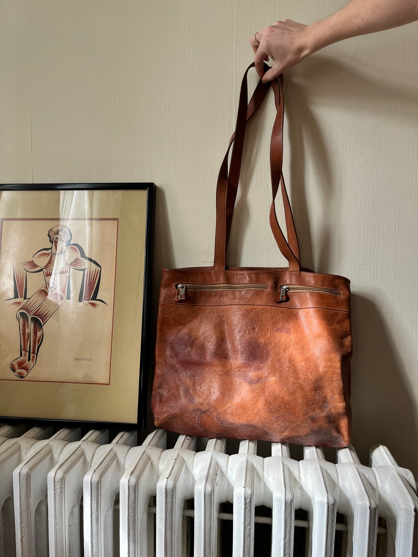 Big Sexy Leather Tote