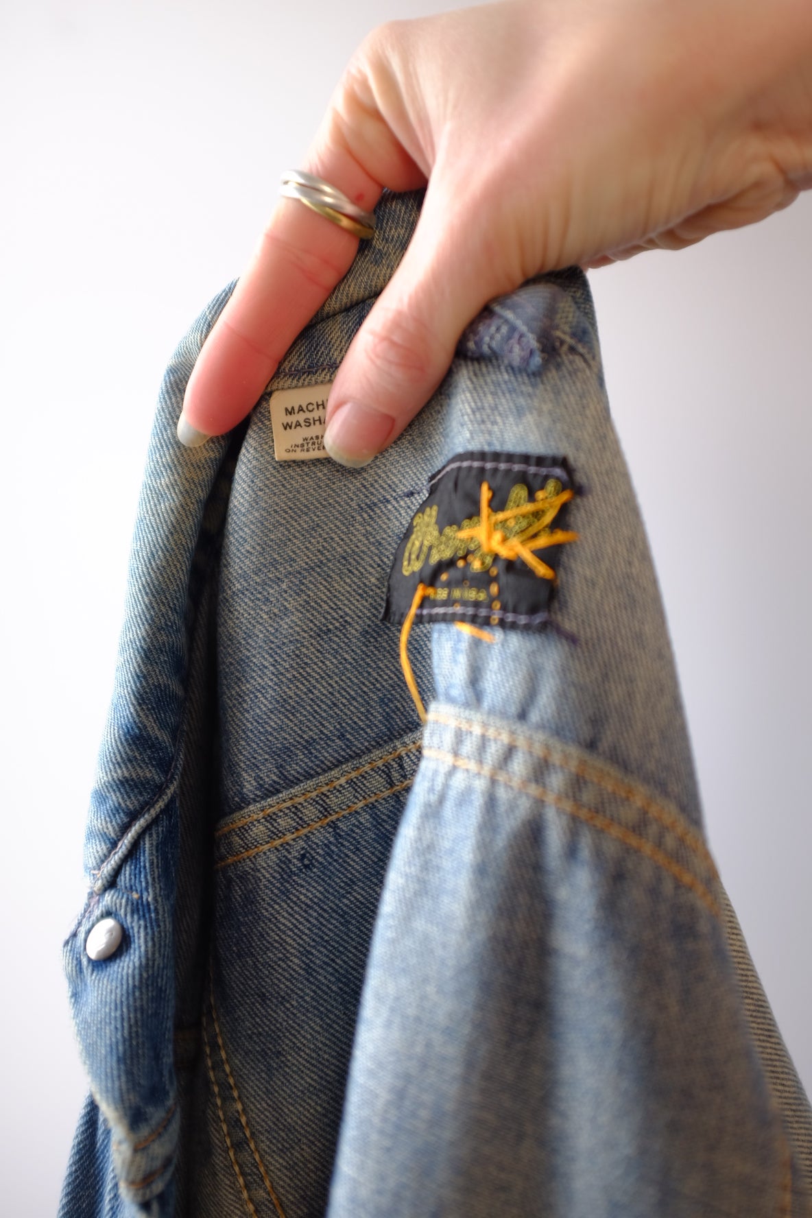1970’s Selvedge Wrangler Denim Jacket S