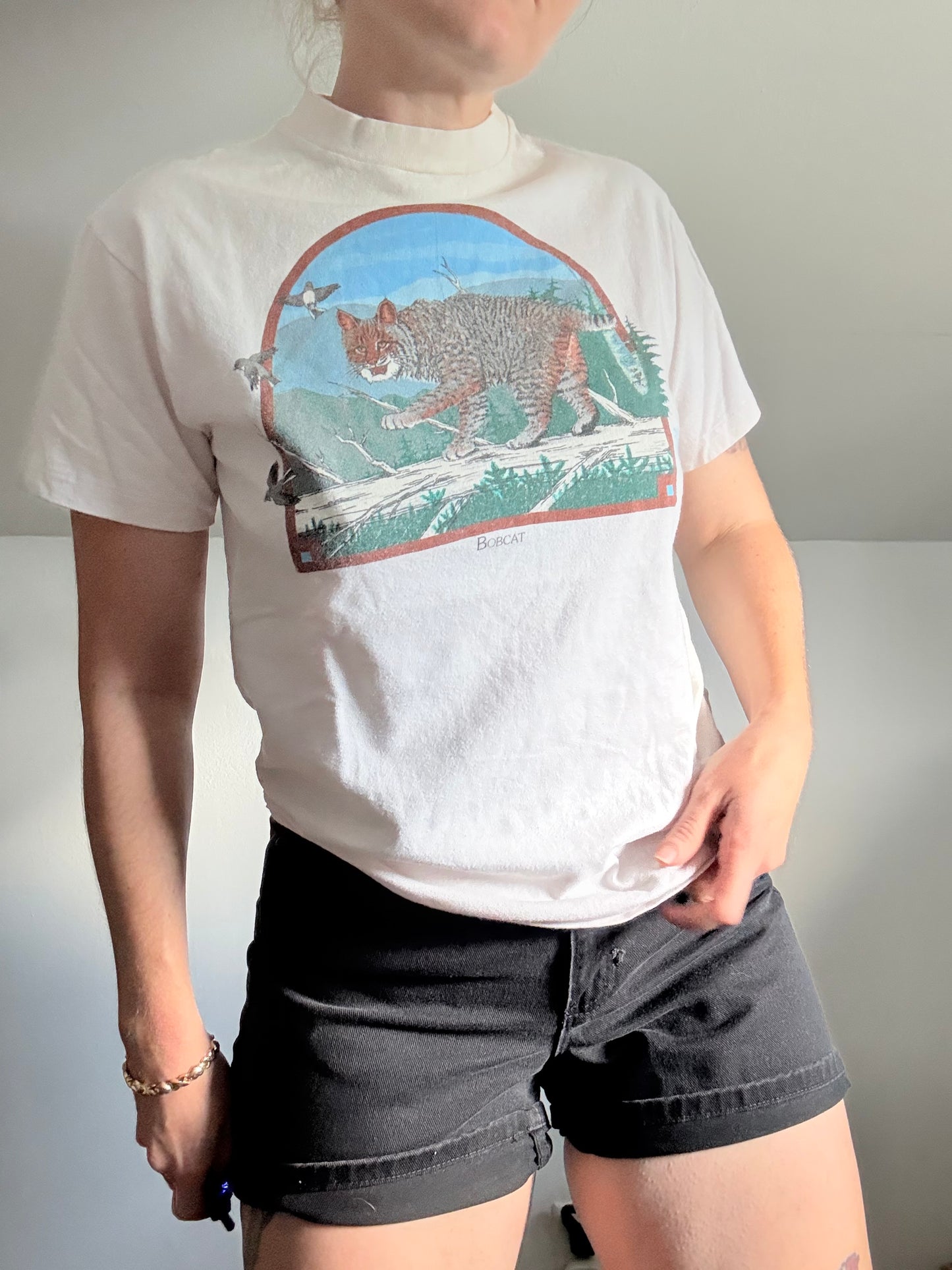 1980s Bobcat Tee M