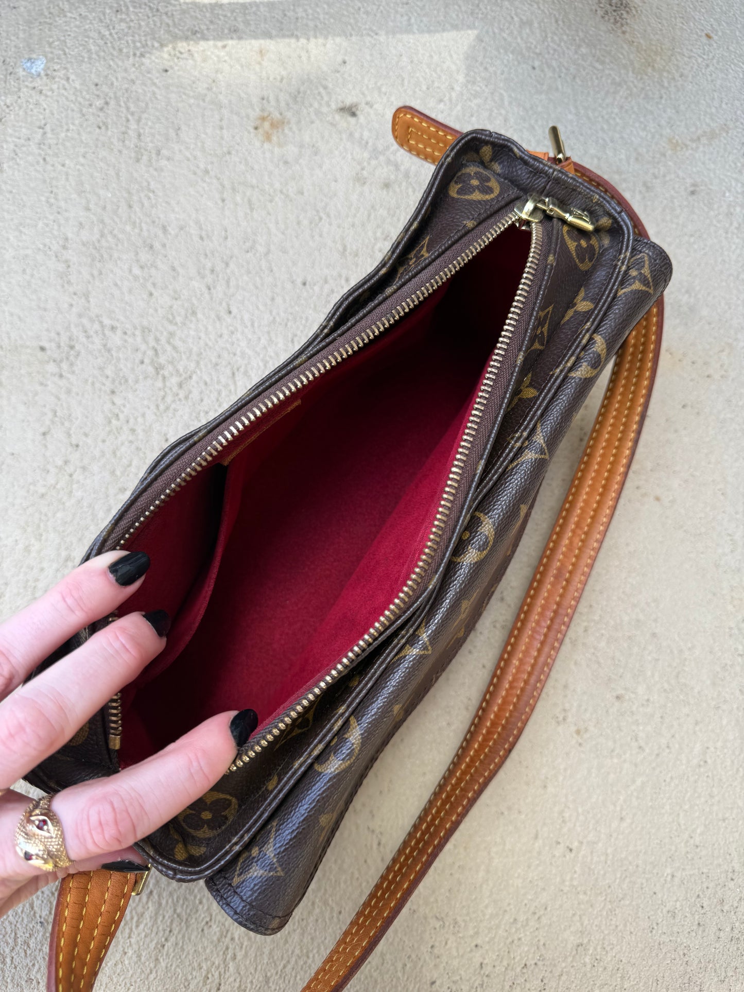 Louis Vuitton Coated Canvas Viva-Cité MM