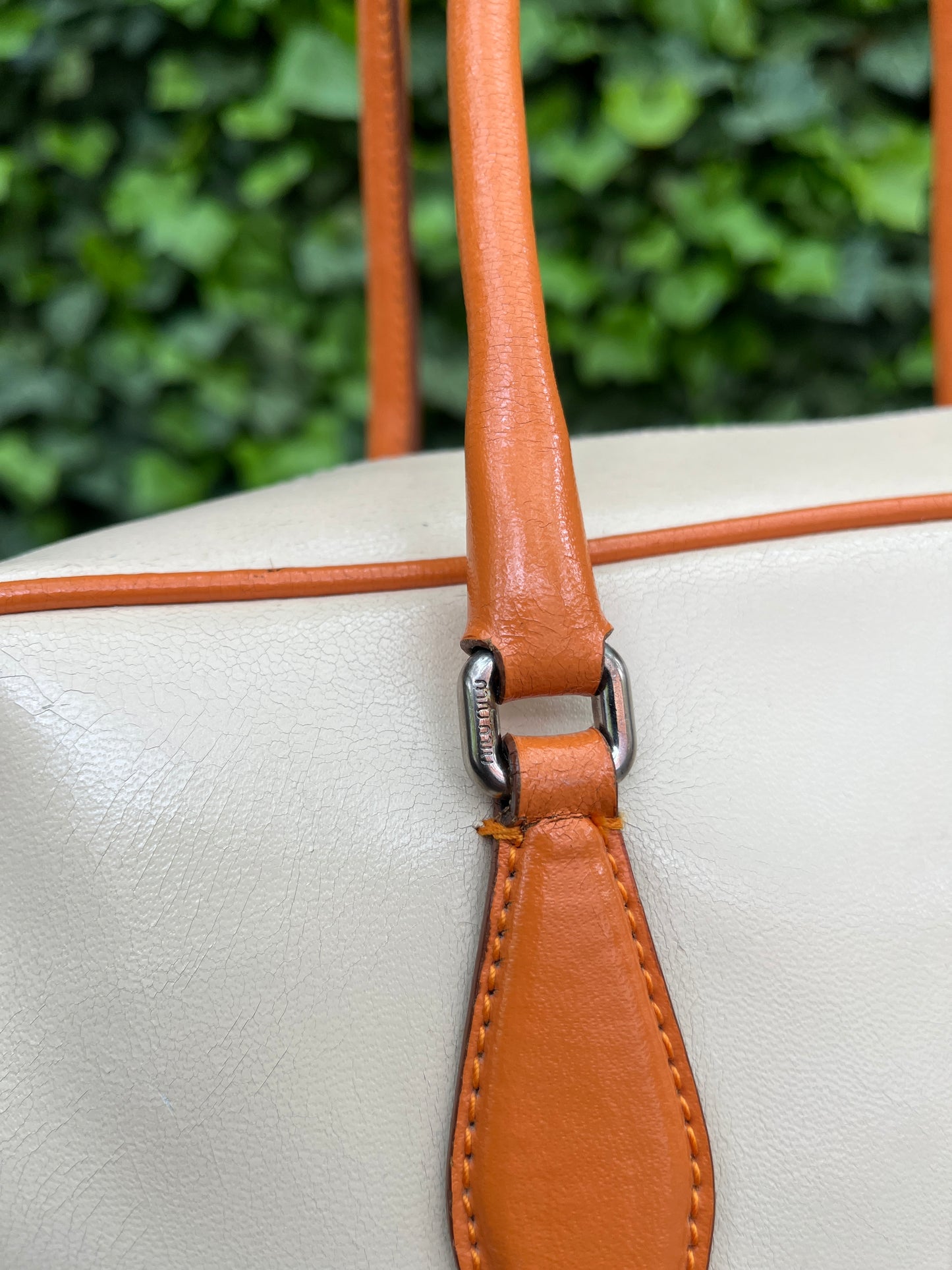 Vintage Miu Miu Bowling Bag Purse