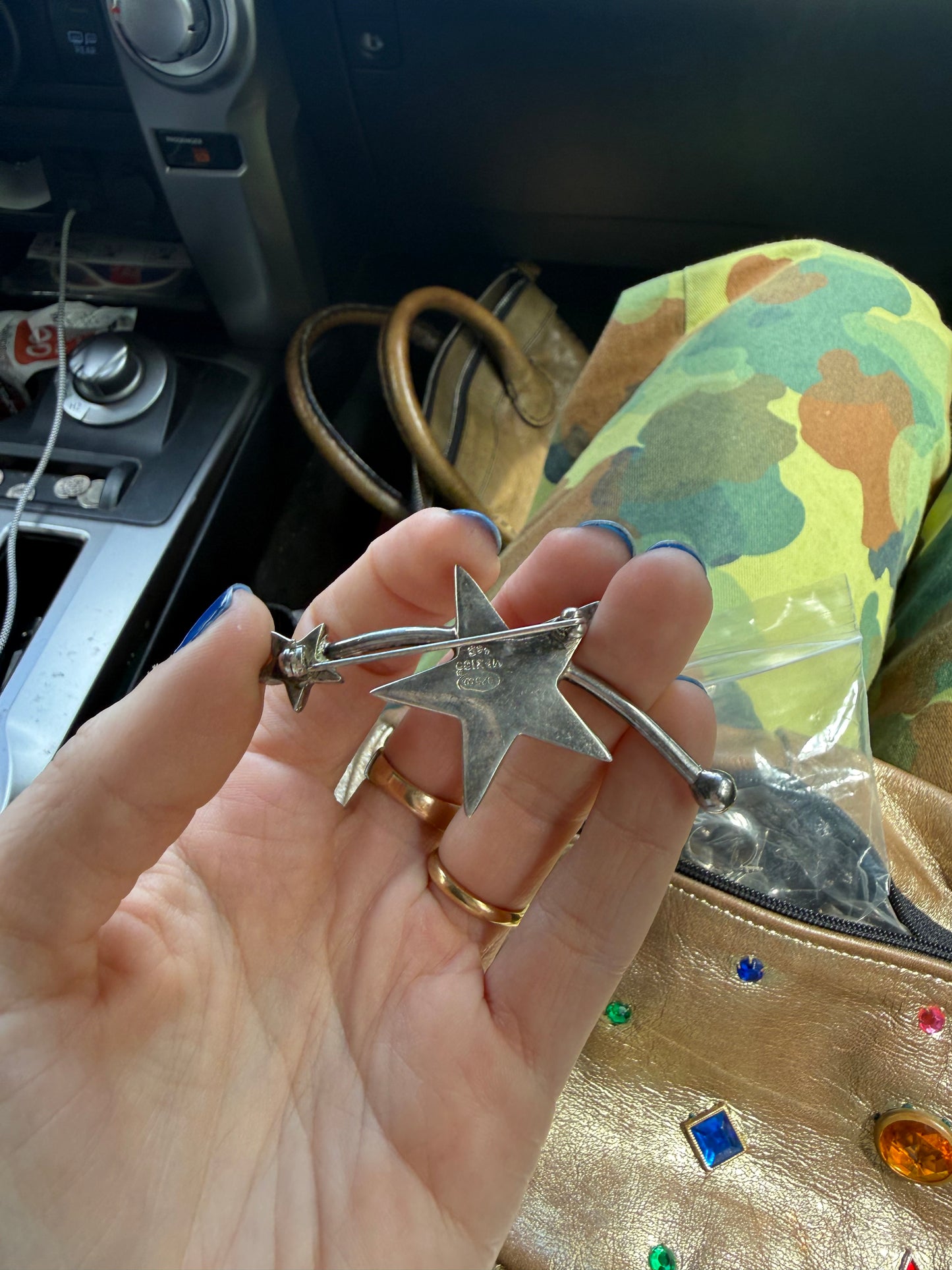 925 Shooting Star Brooch