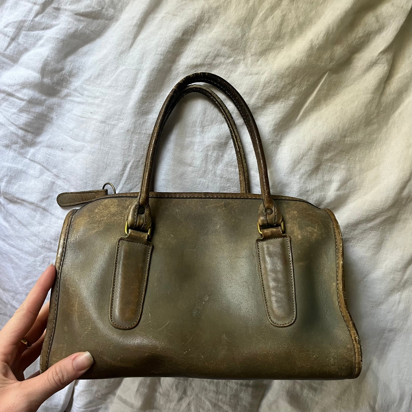 Vintage Coach Bag 2 Handles