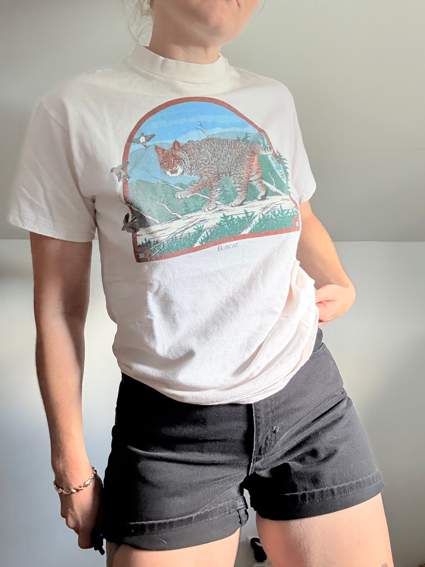1980s Bobcat Tee M