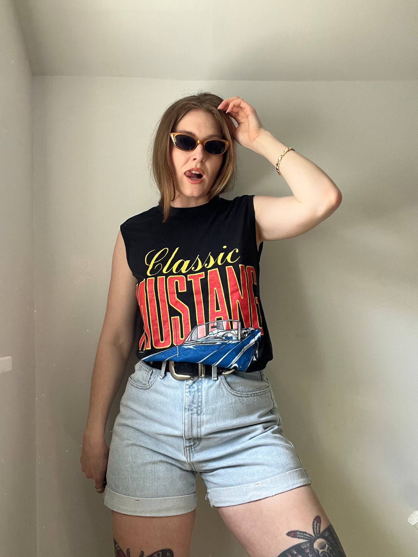 1980’s Classic Mustang Graphic Tee M