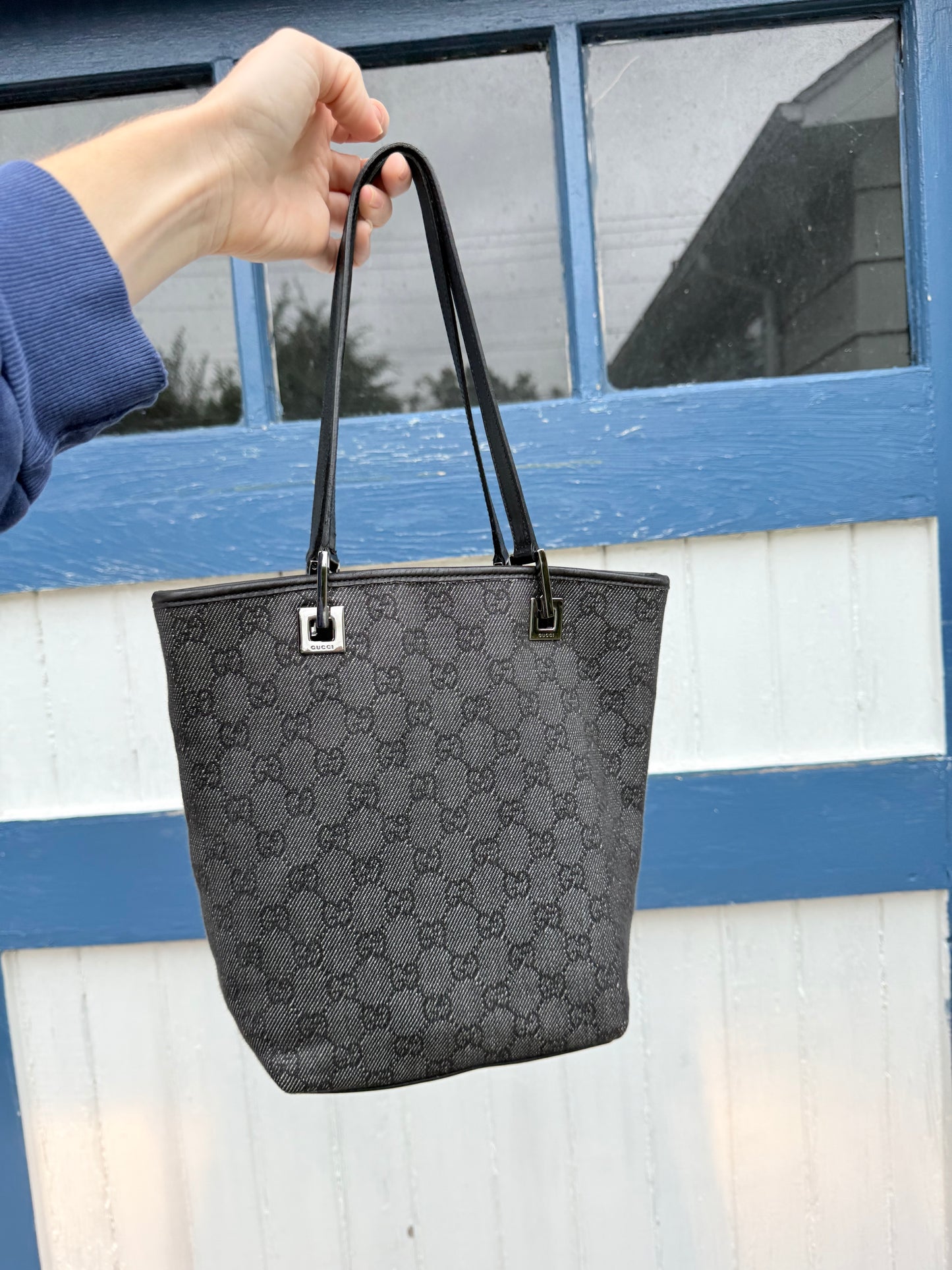 1990s Gucci Purse Leather Handles