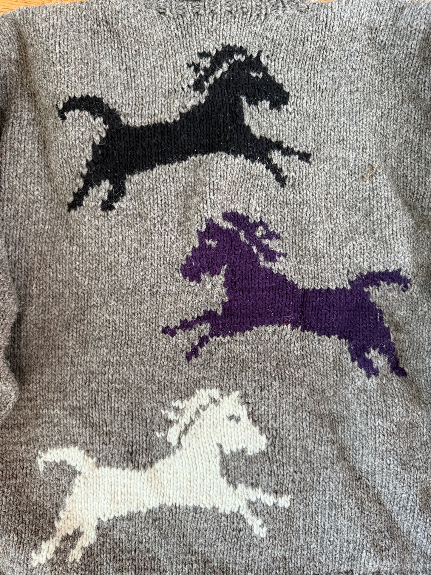 1970s Knit Horse Sweater