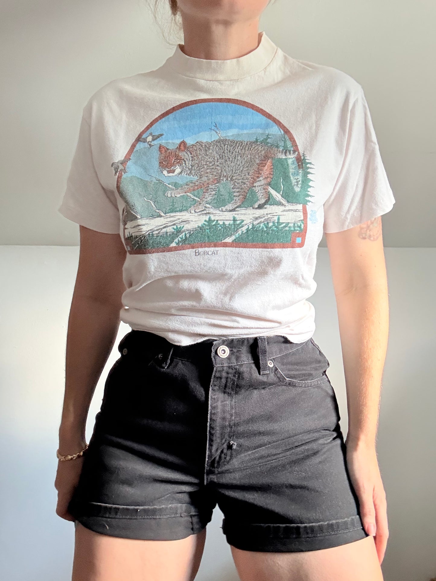 1980s Bobcat Tee M