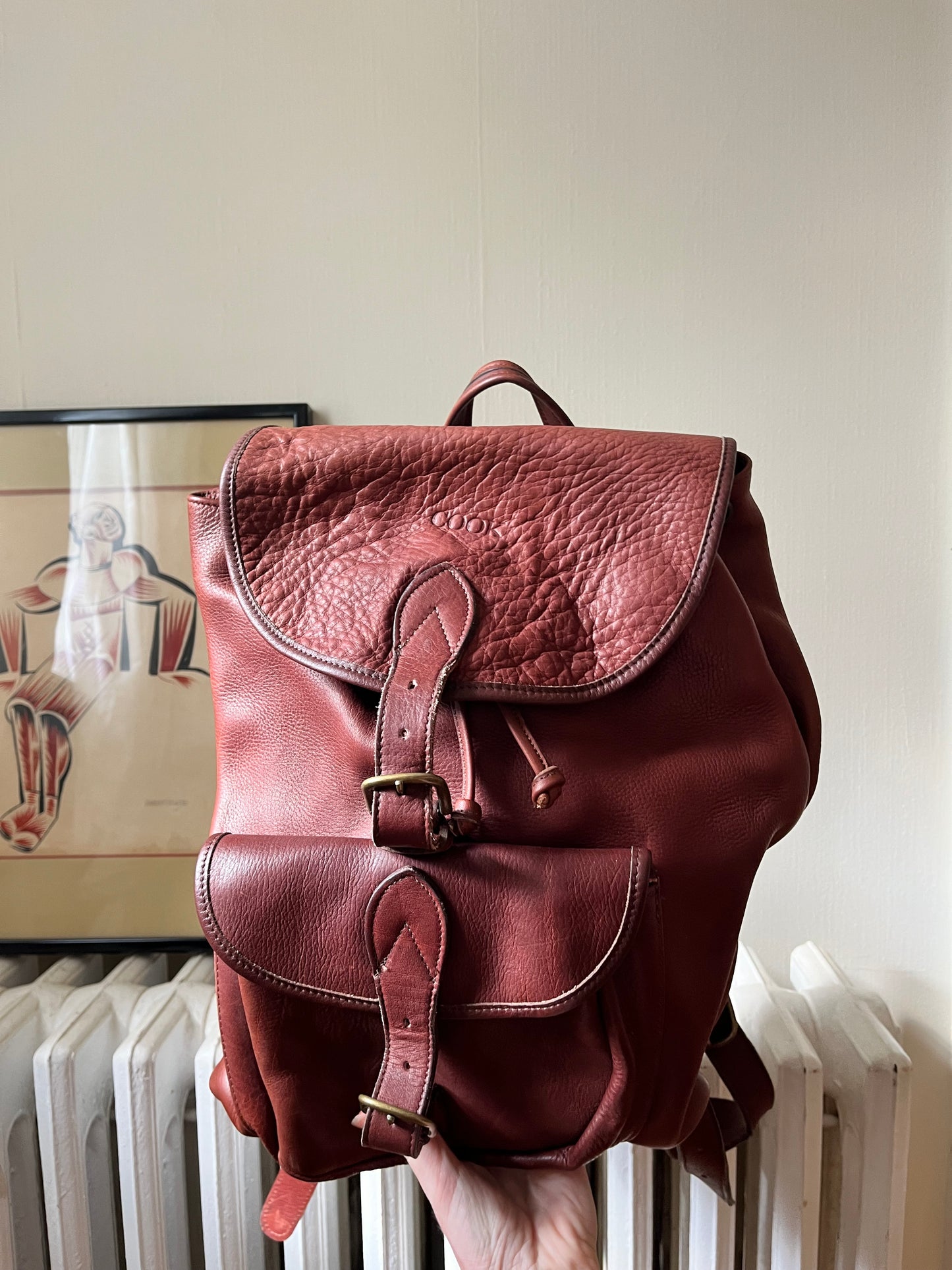 Perfect Vintage Leather Backpack