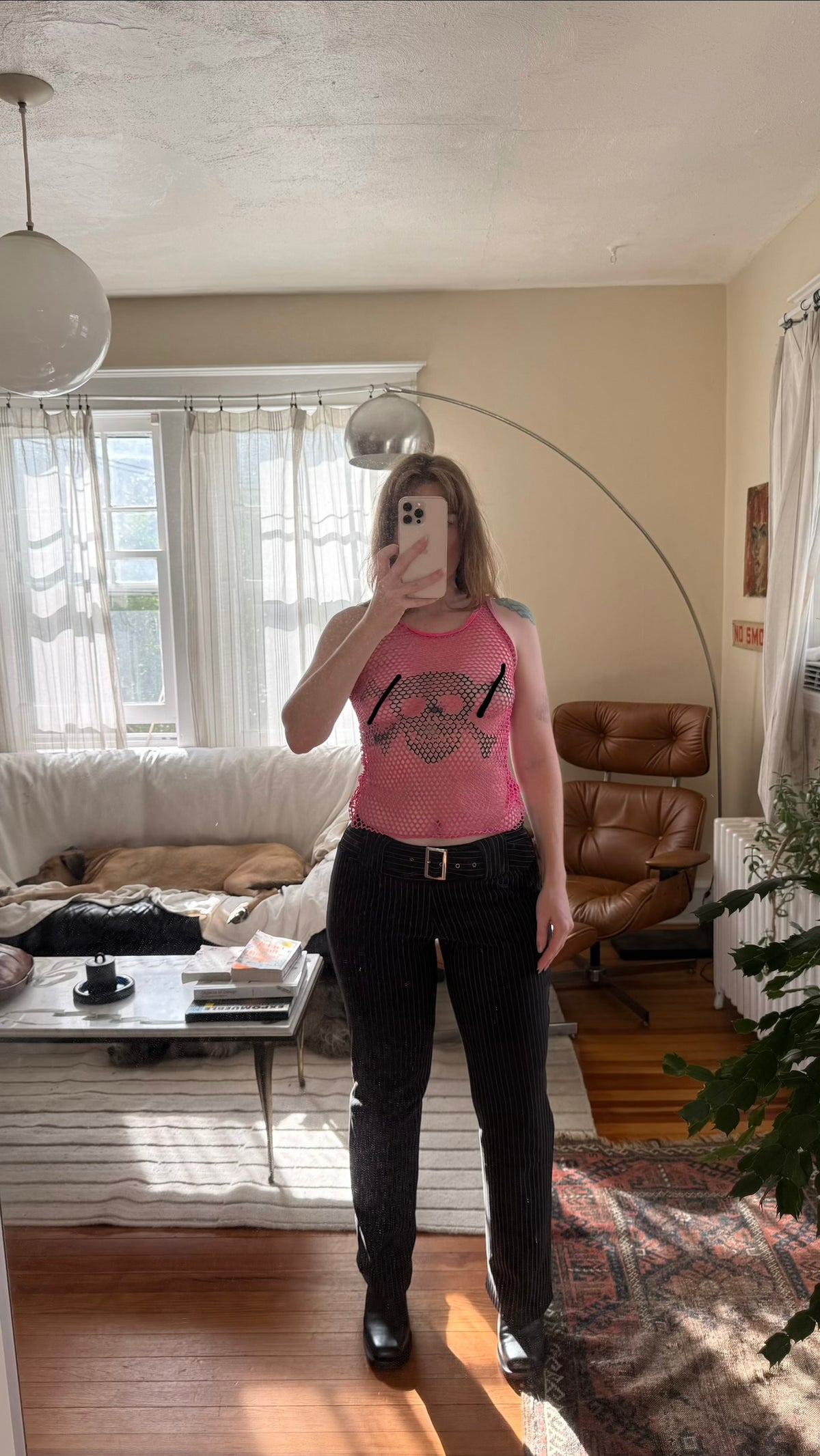 1990s Mesh Top