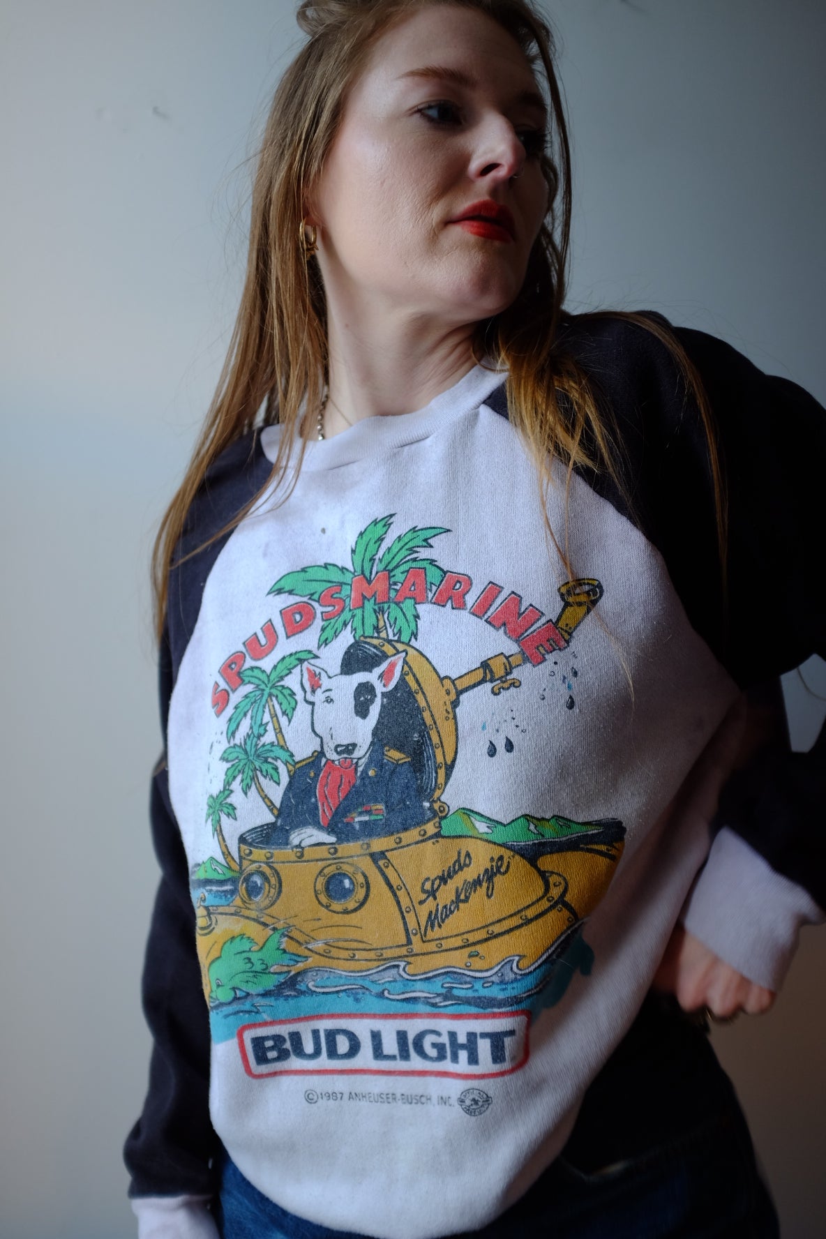 1980s Spuds Makenzie Crew L