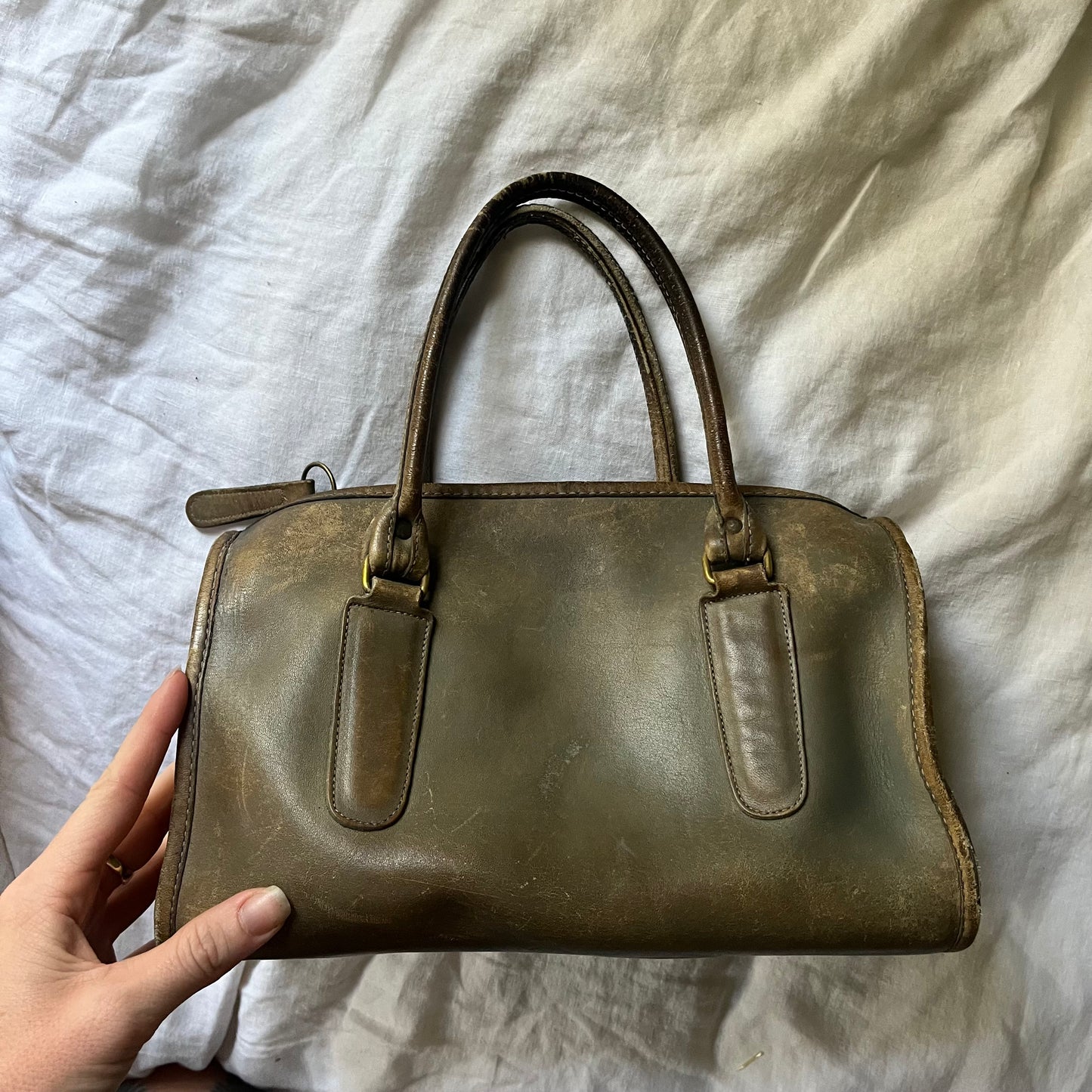 Vintage Coach Bag 2 Handles