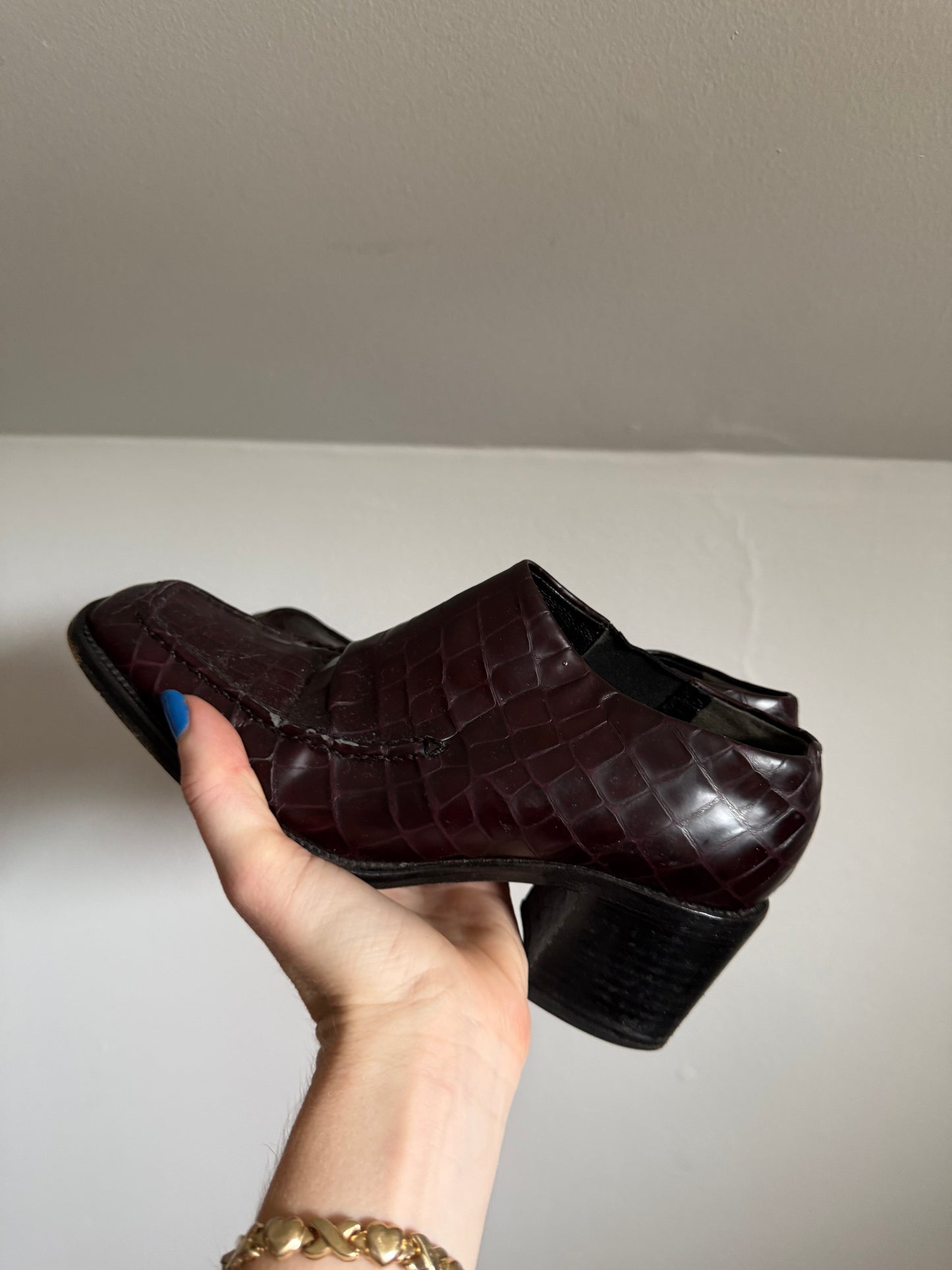 Vintage Leather Heels