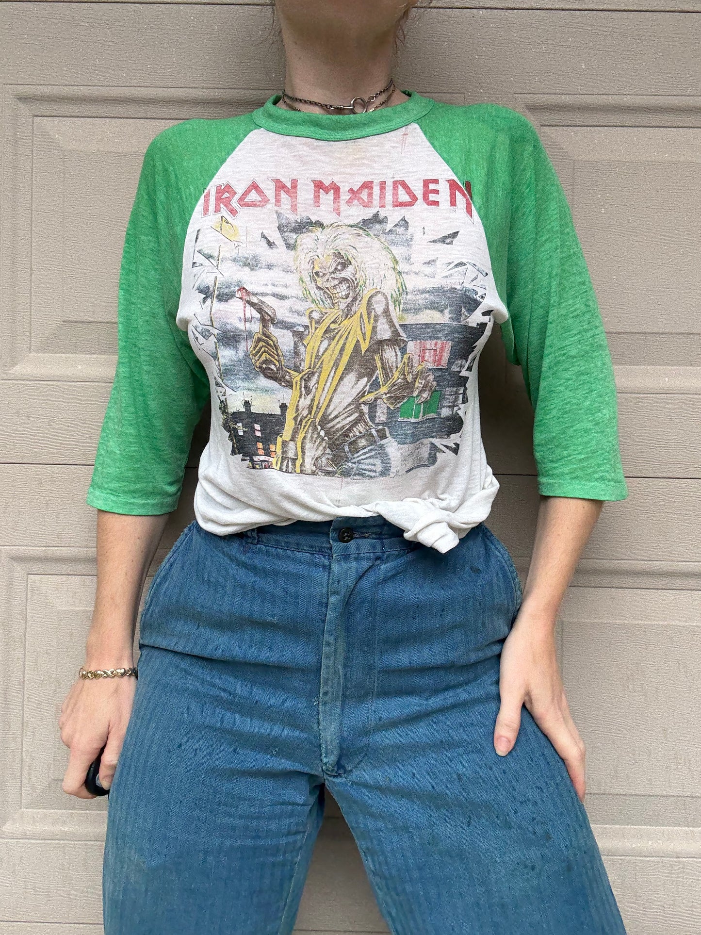 1981 Iron Maiden Ringer Tee