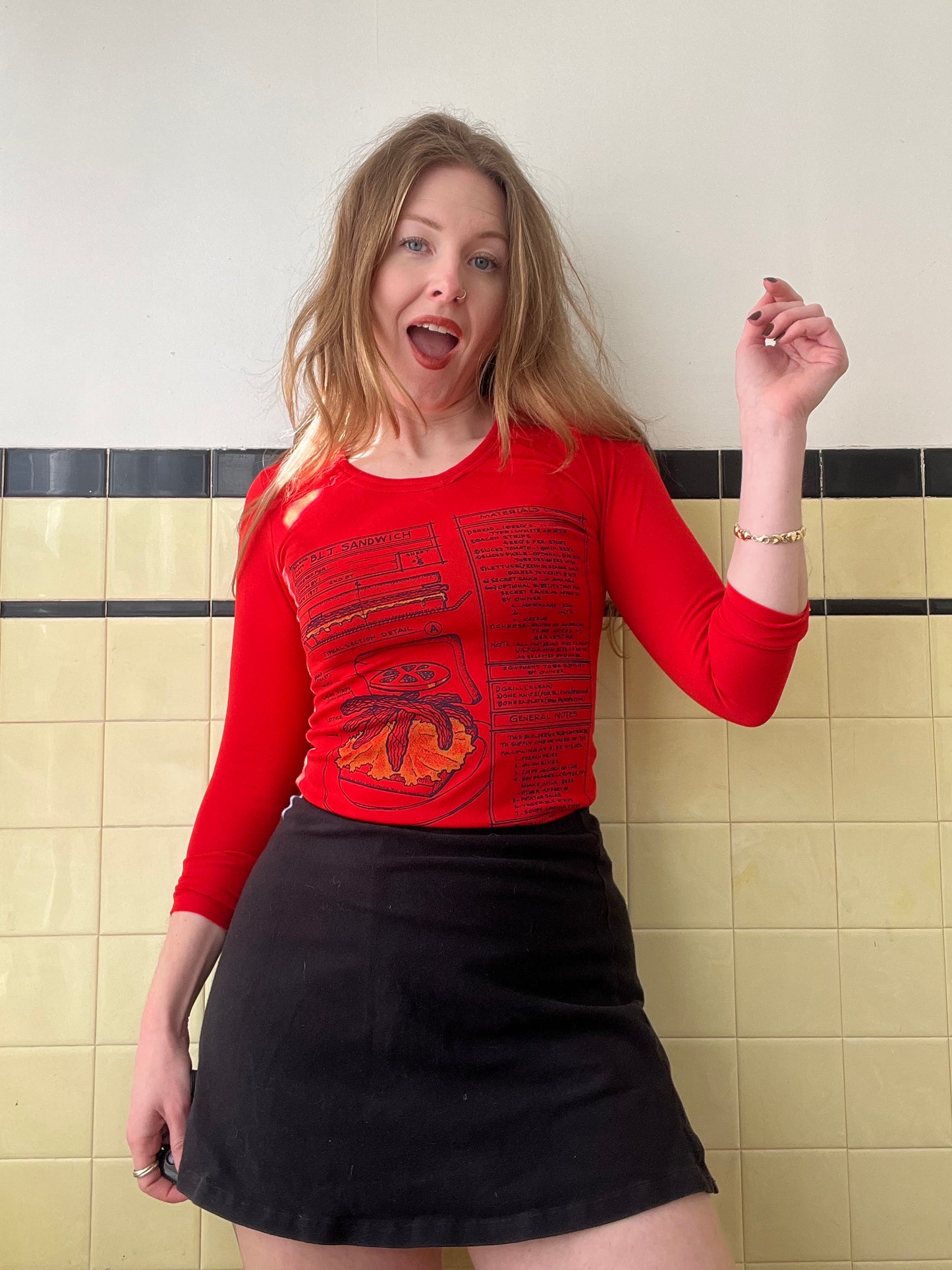 1970s BLT Bodysuit XS