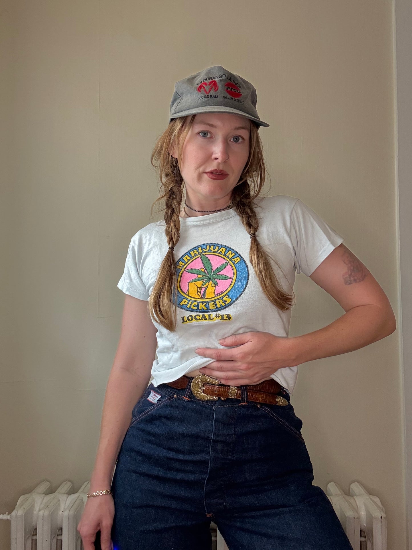 1970s Weed Tee XS/S