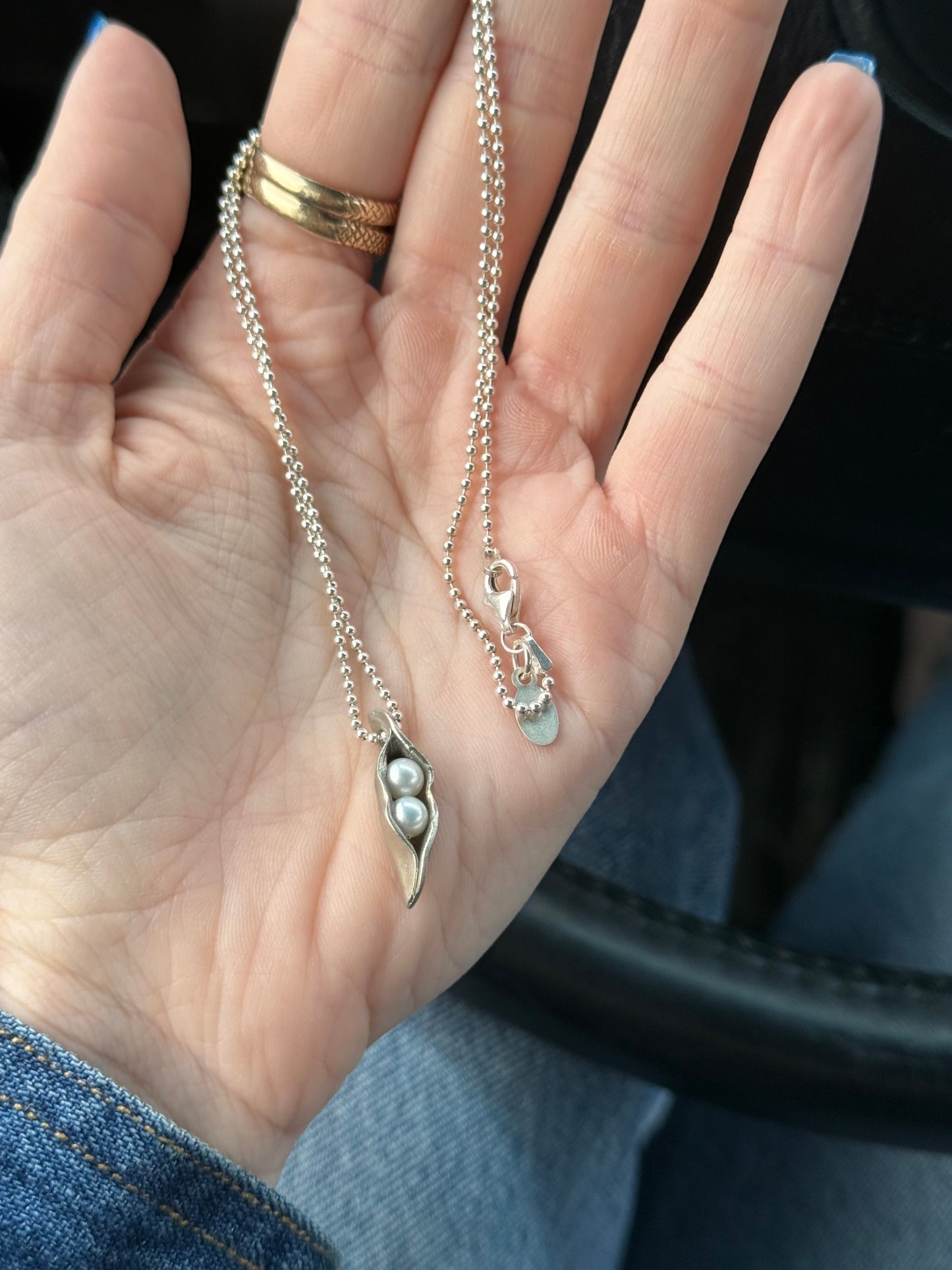925 Silver Pearls In A Pod