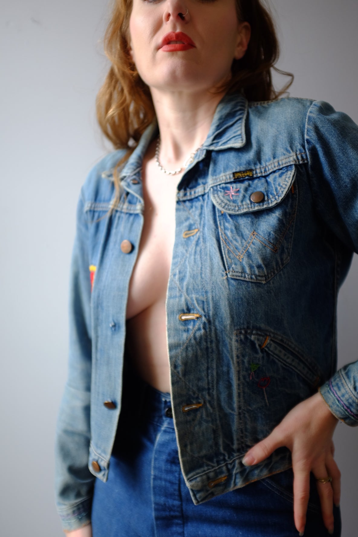 1970’s Selvedge Wrangler Denim Jacket S