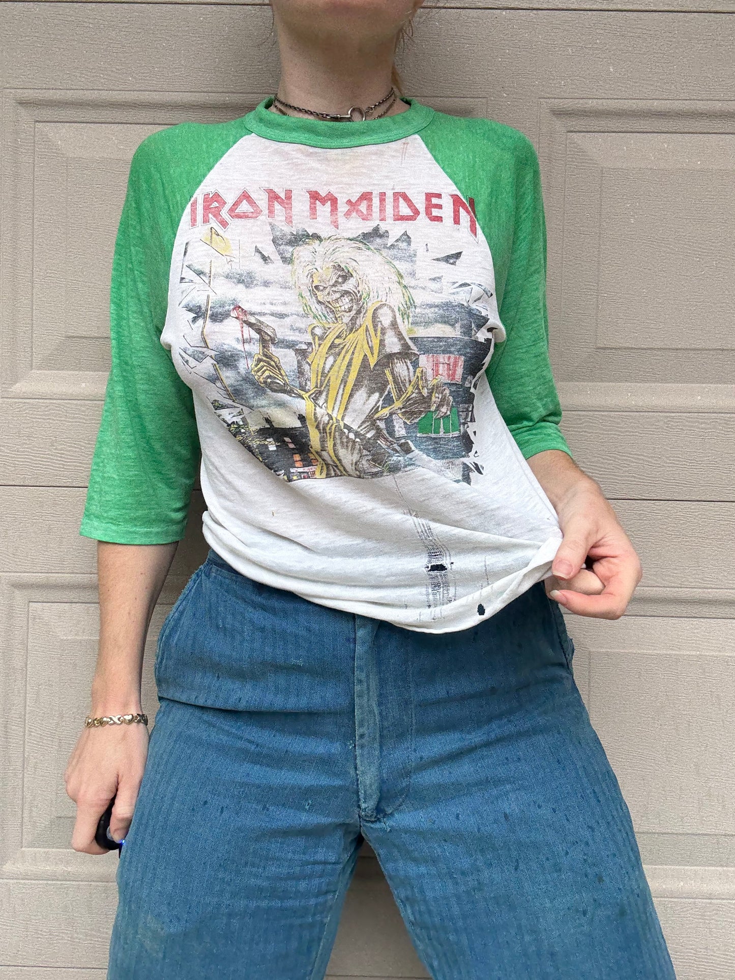 1981 Iron Maiden Ringer Tee