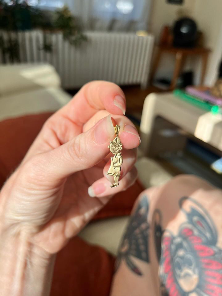 Flasher 14K Pendant