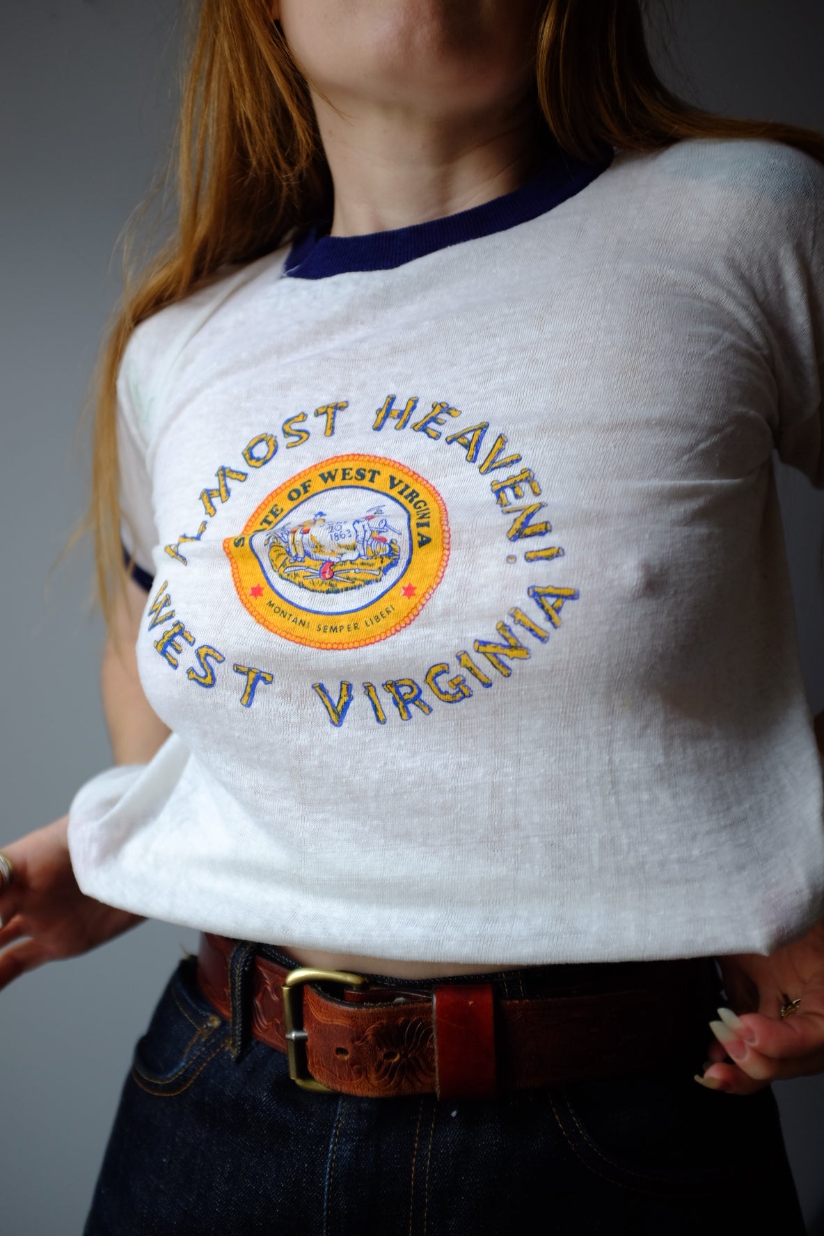 1970s West Virginia Tee S/M
