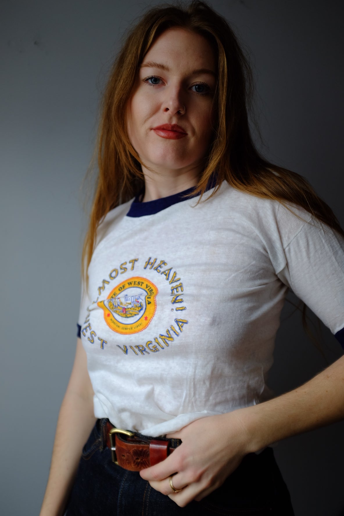 1970s West Virginia Tee S/M