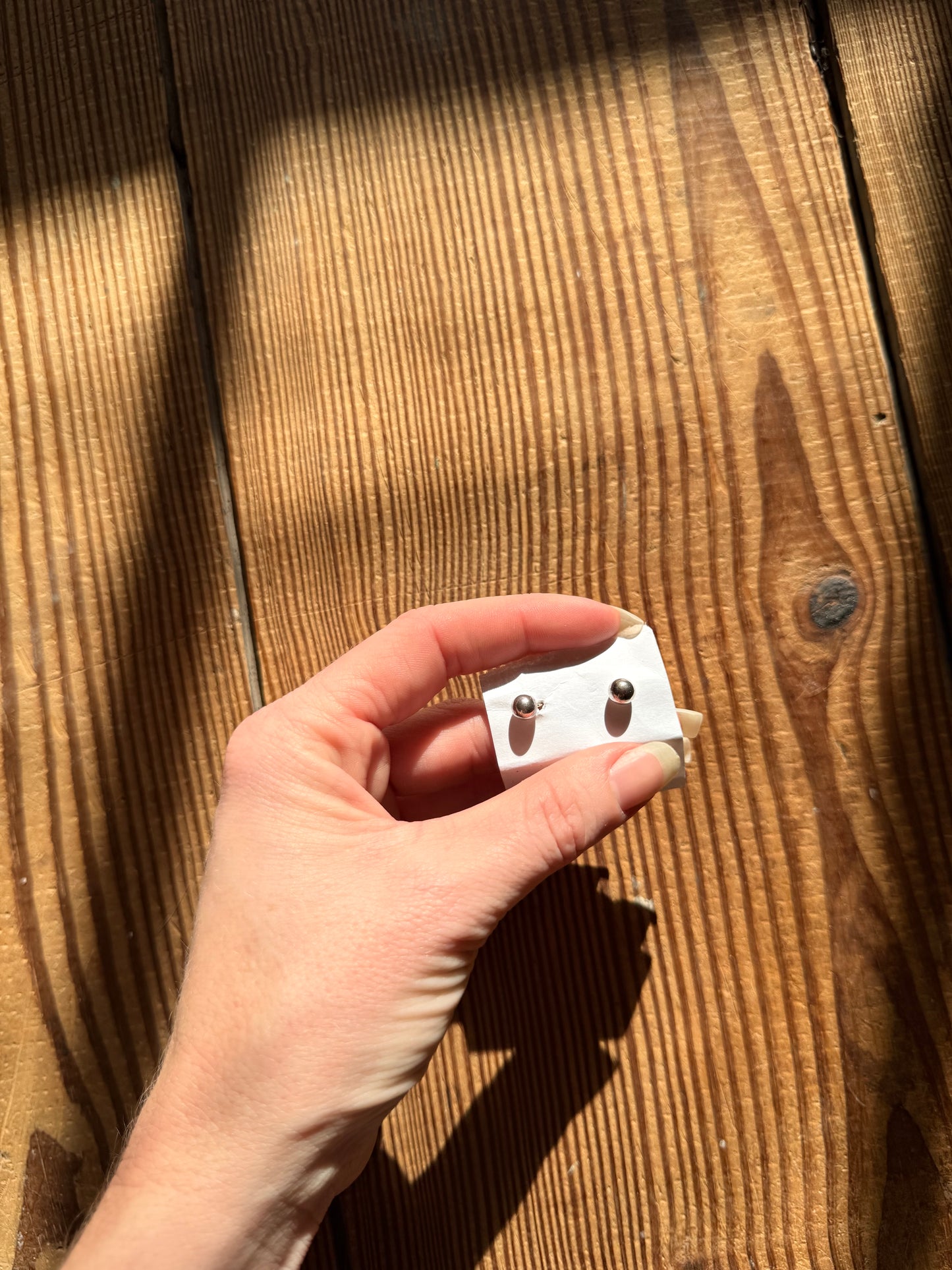 925 Silver Stud Earrings