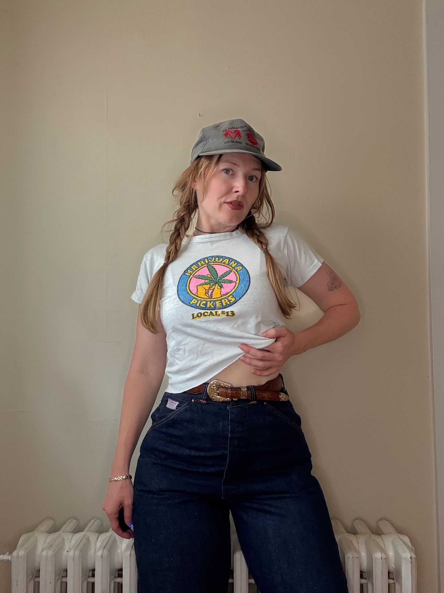 1970s Weed Tee XS/S