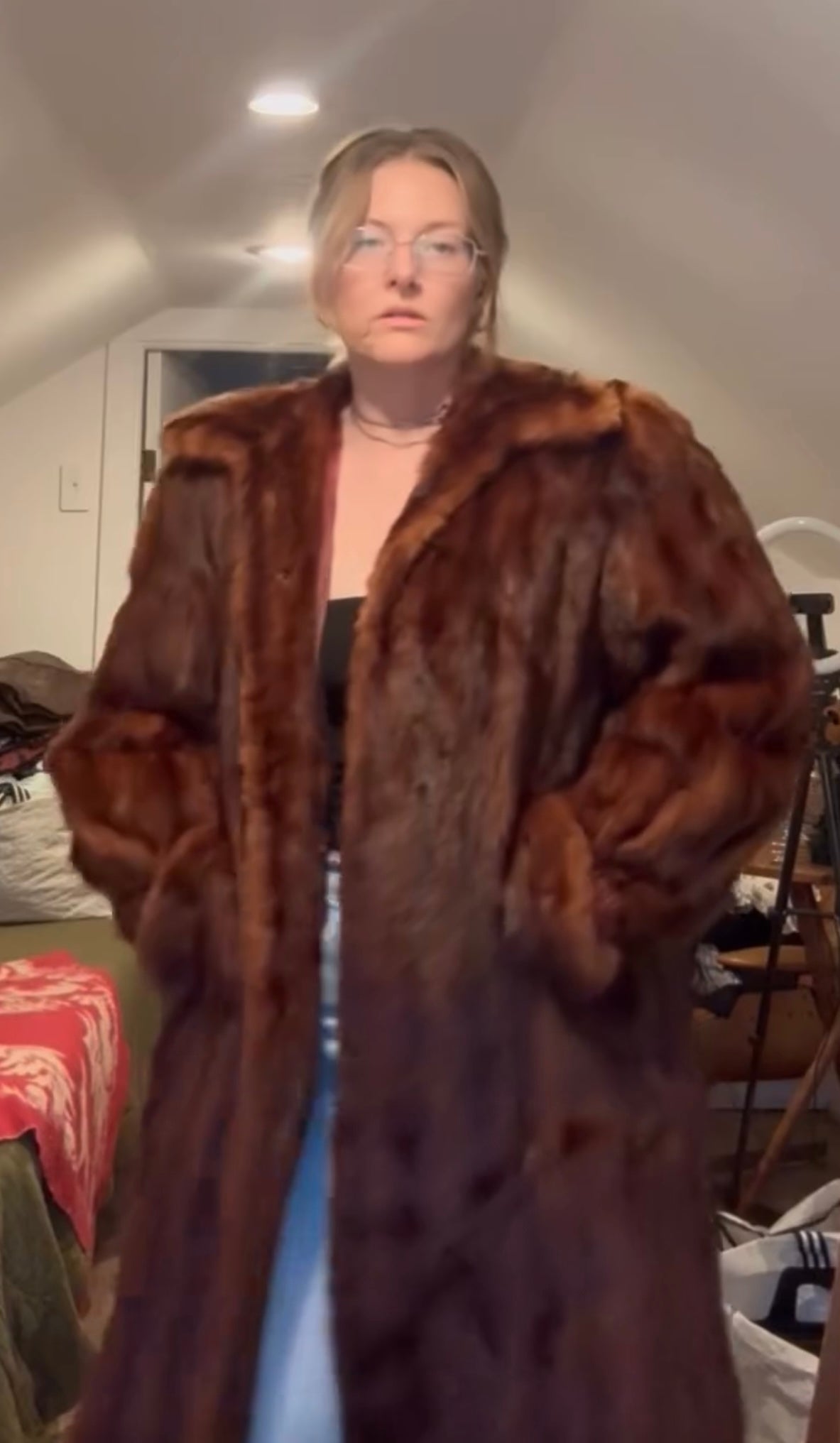 Full Mink Fur Coat
