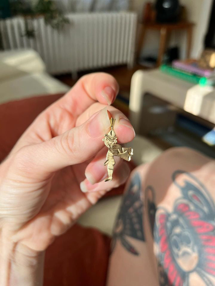 Flasher 14K Pendant