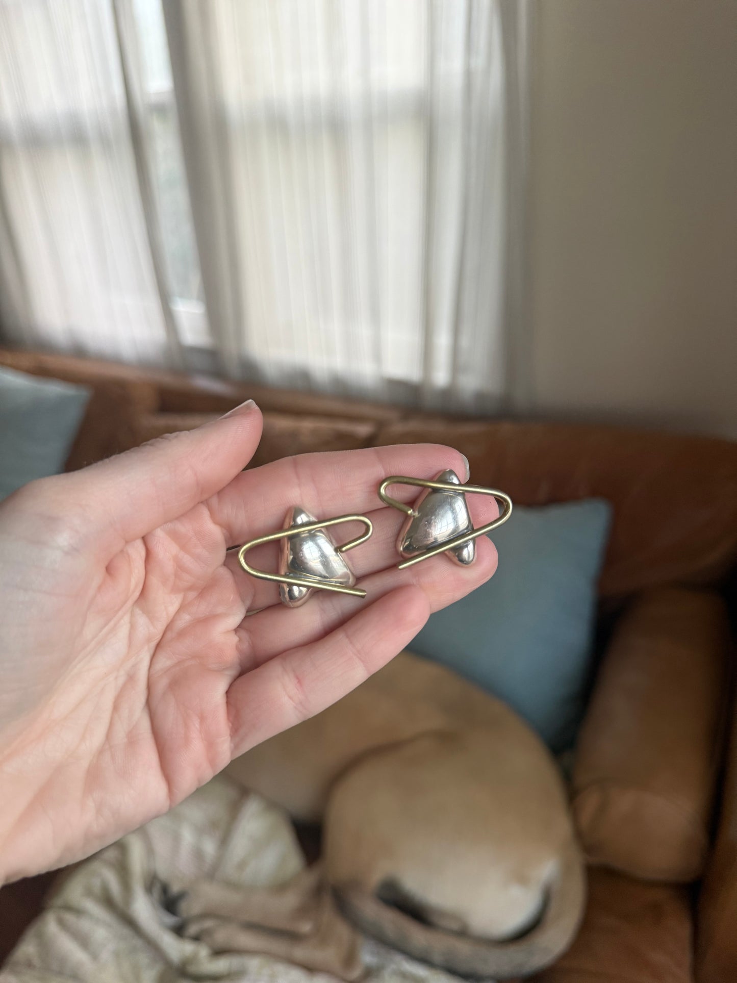 925 Abstract Earrings