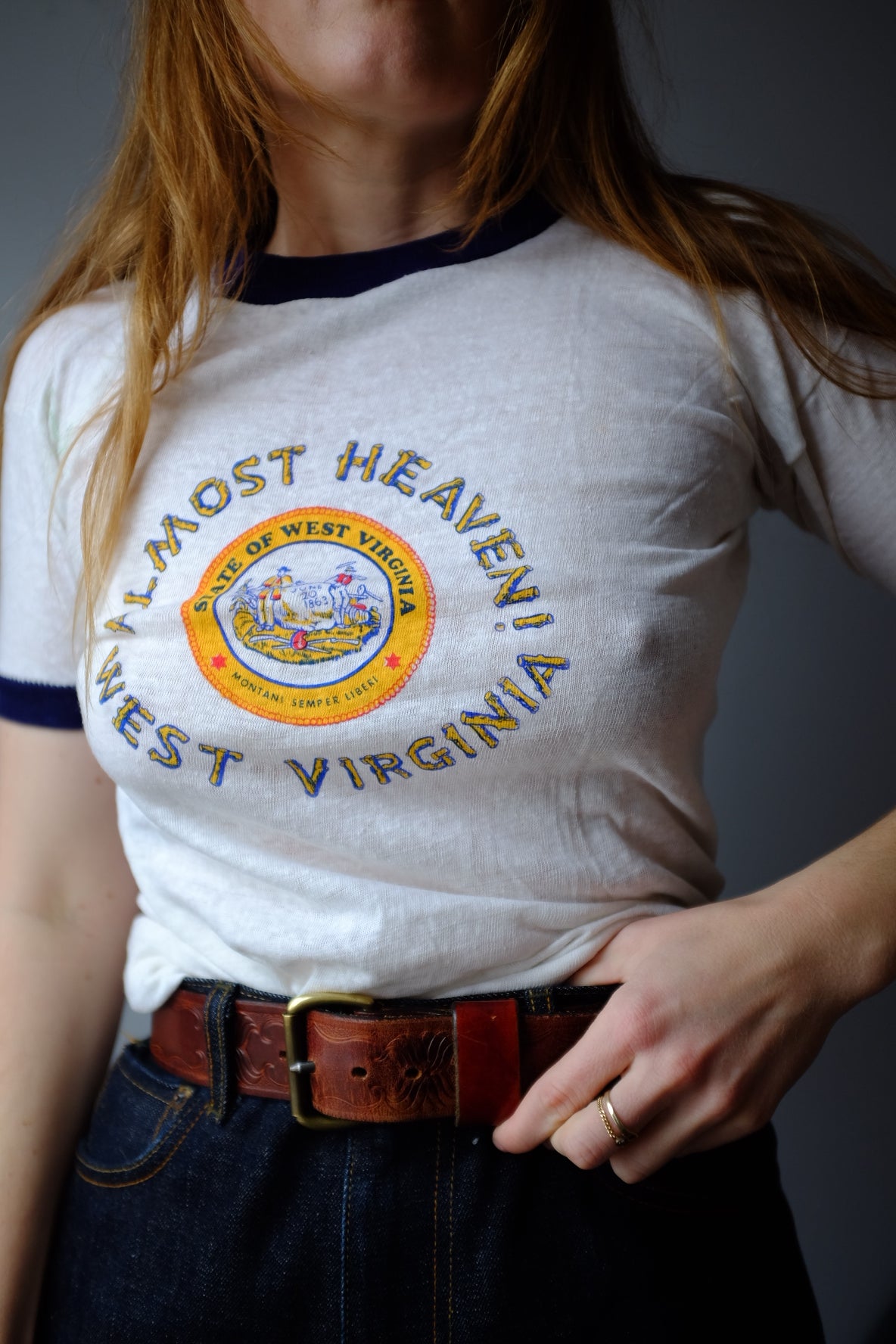 1970s West Virginia Tee S/M