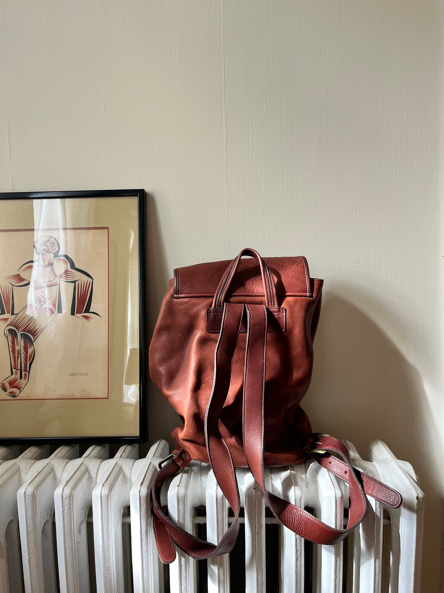 Perfect Vintage Leather Backpack