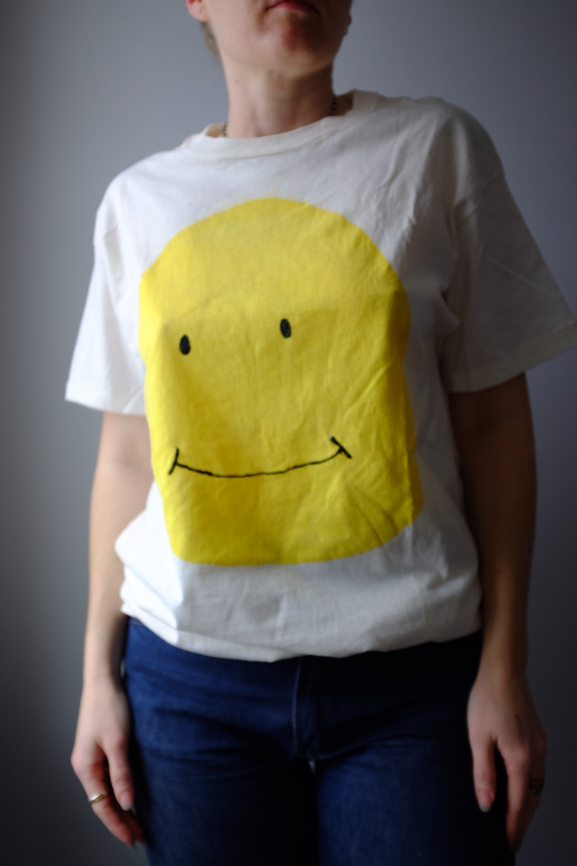 1980s Smiley Face Tee L
