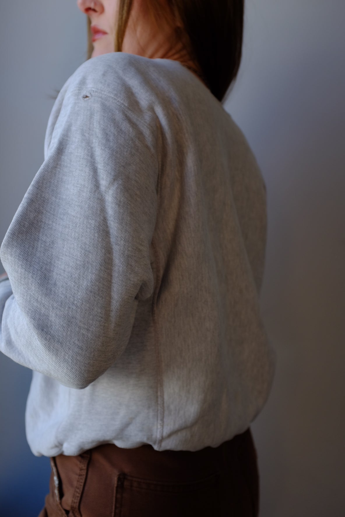 1960s 1970s Reverse Weave Champion Crew Neck M