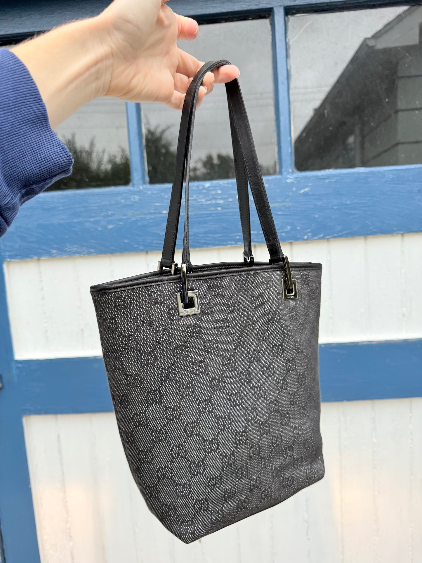 1990s Gucci Purse Leather Handles