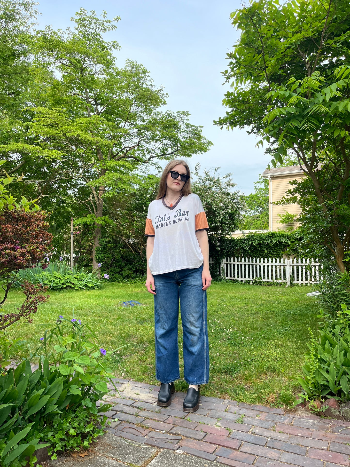 1960s Fats Bar Jersey Style Tee