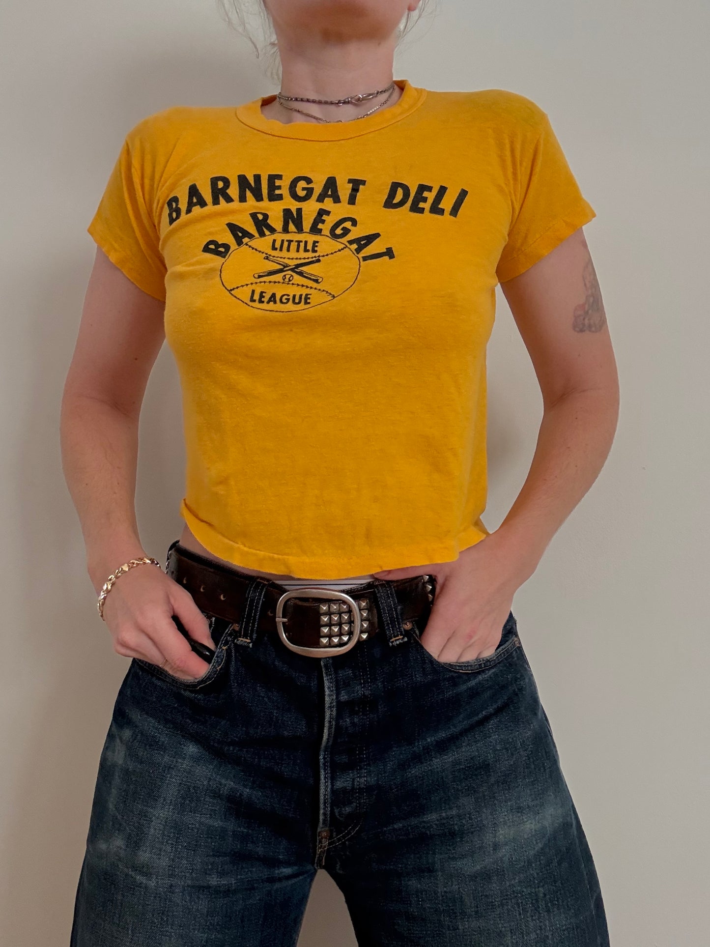 Barnaget Deli Yellow Tee