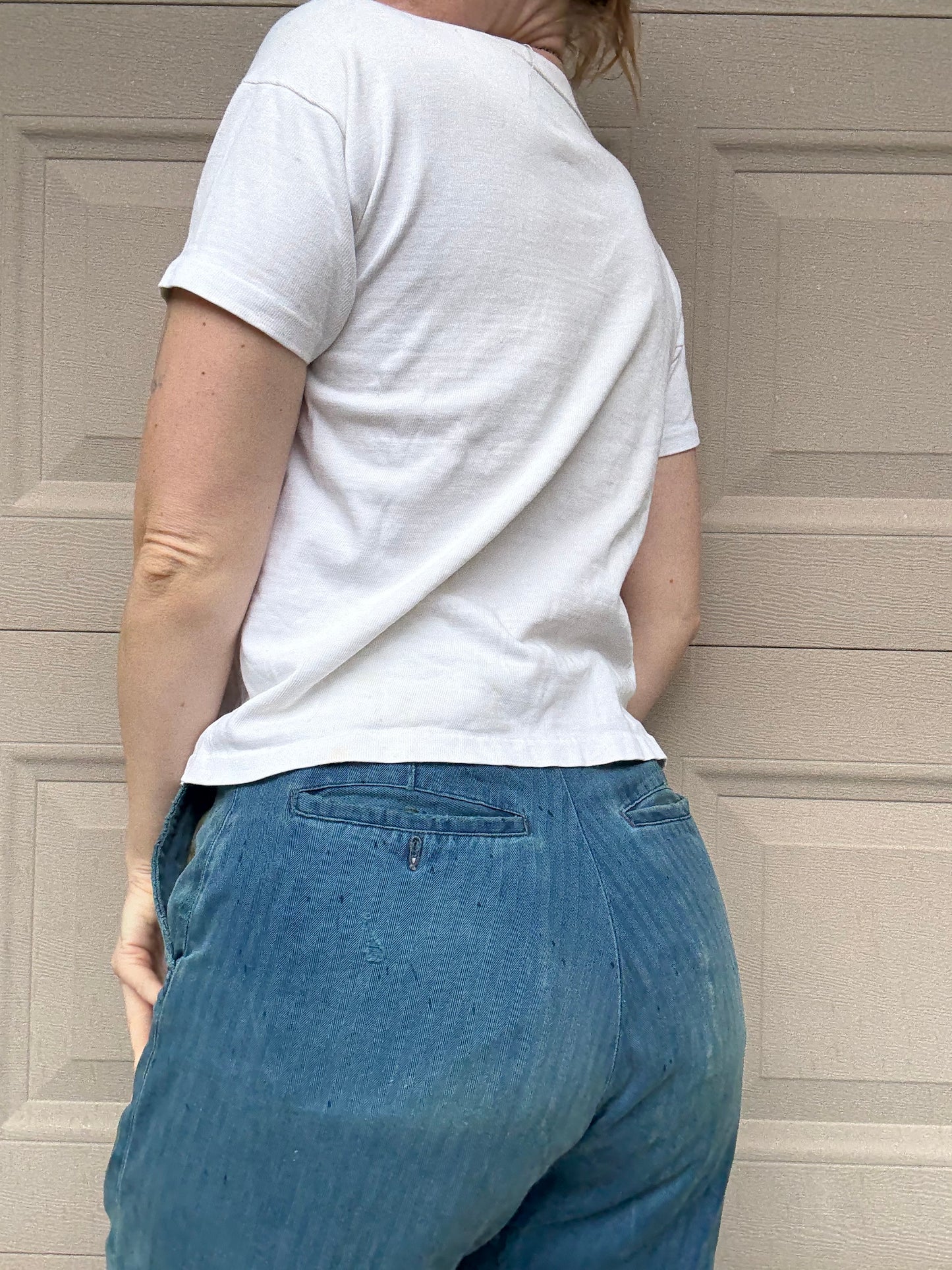1970s Embroidered Home Lines Tee