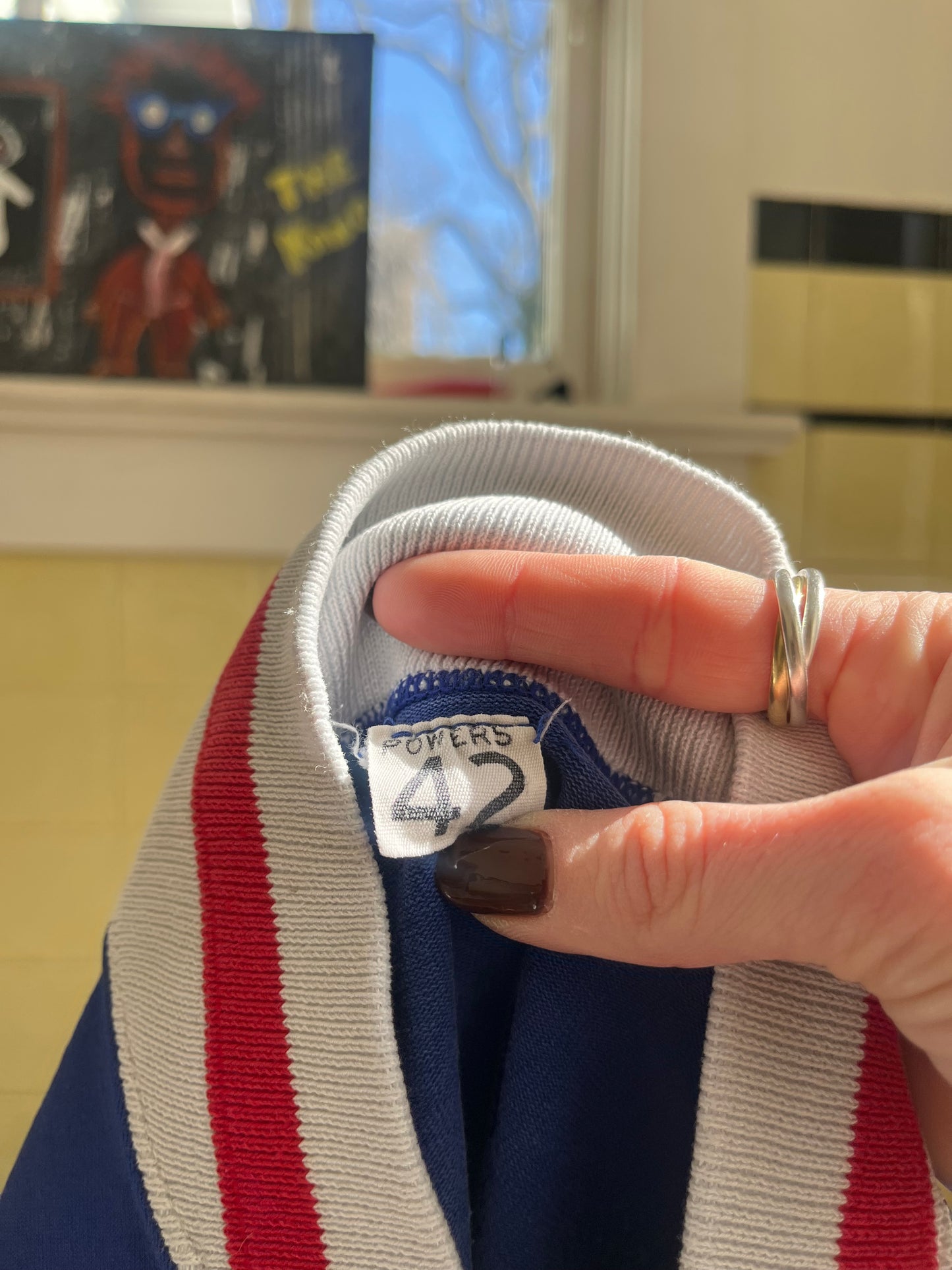 1960's Military Seaman Quarter Zip Jacket L