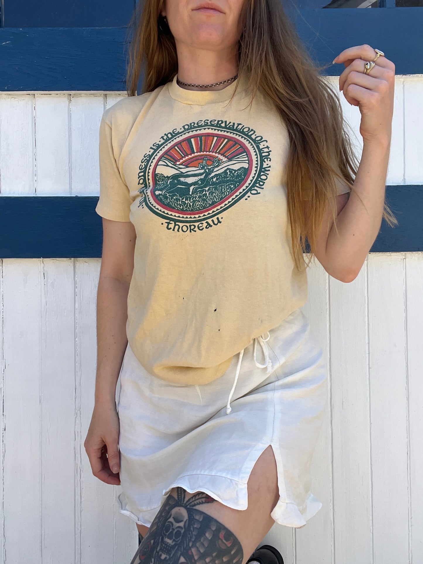 Vintage 1970s Thoreau T Shirt