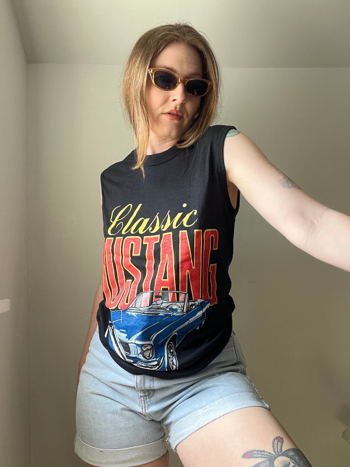 1980’s Classic Mustang Graphic Tee M
