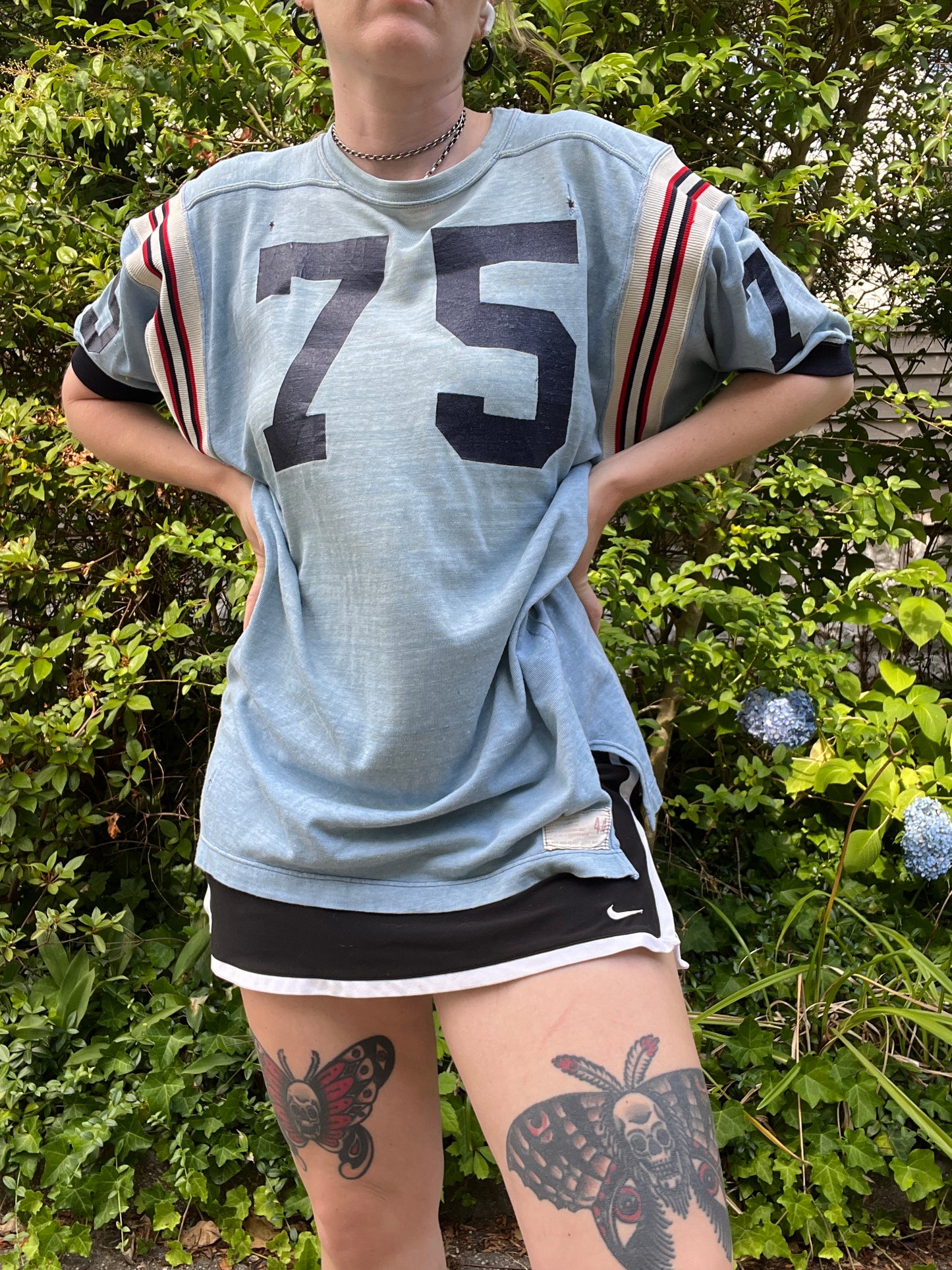 Vintage 1960s Blue 75 Jersey