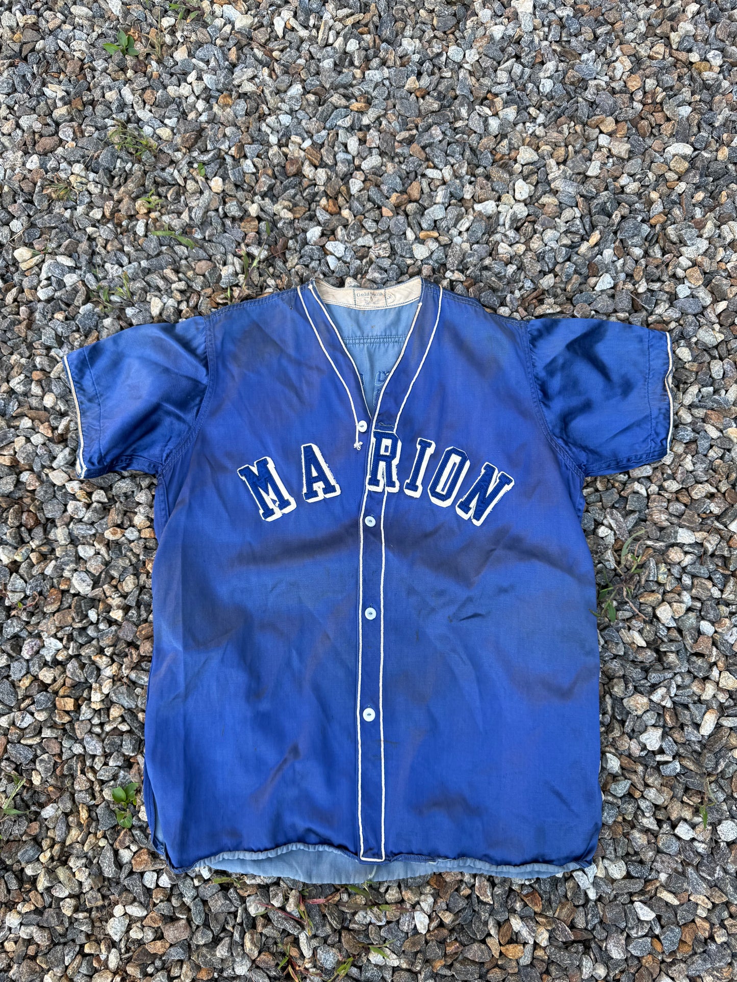 Satin Blue Jersey