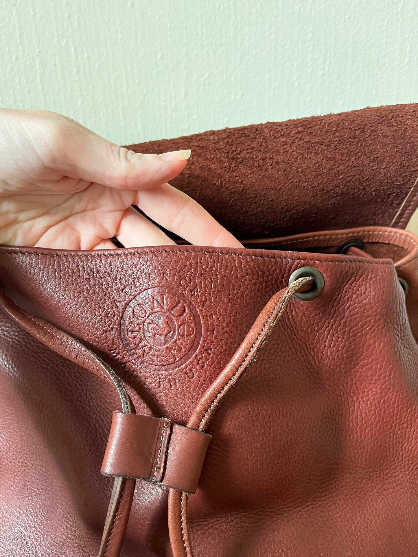 Perfect Vintage Leather Backpack