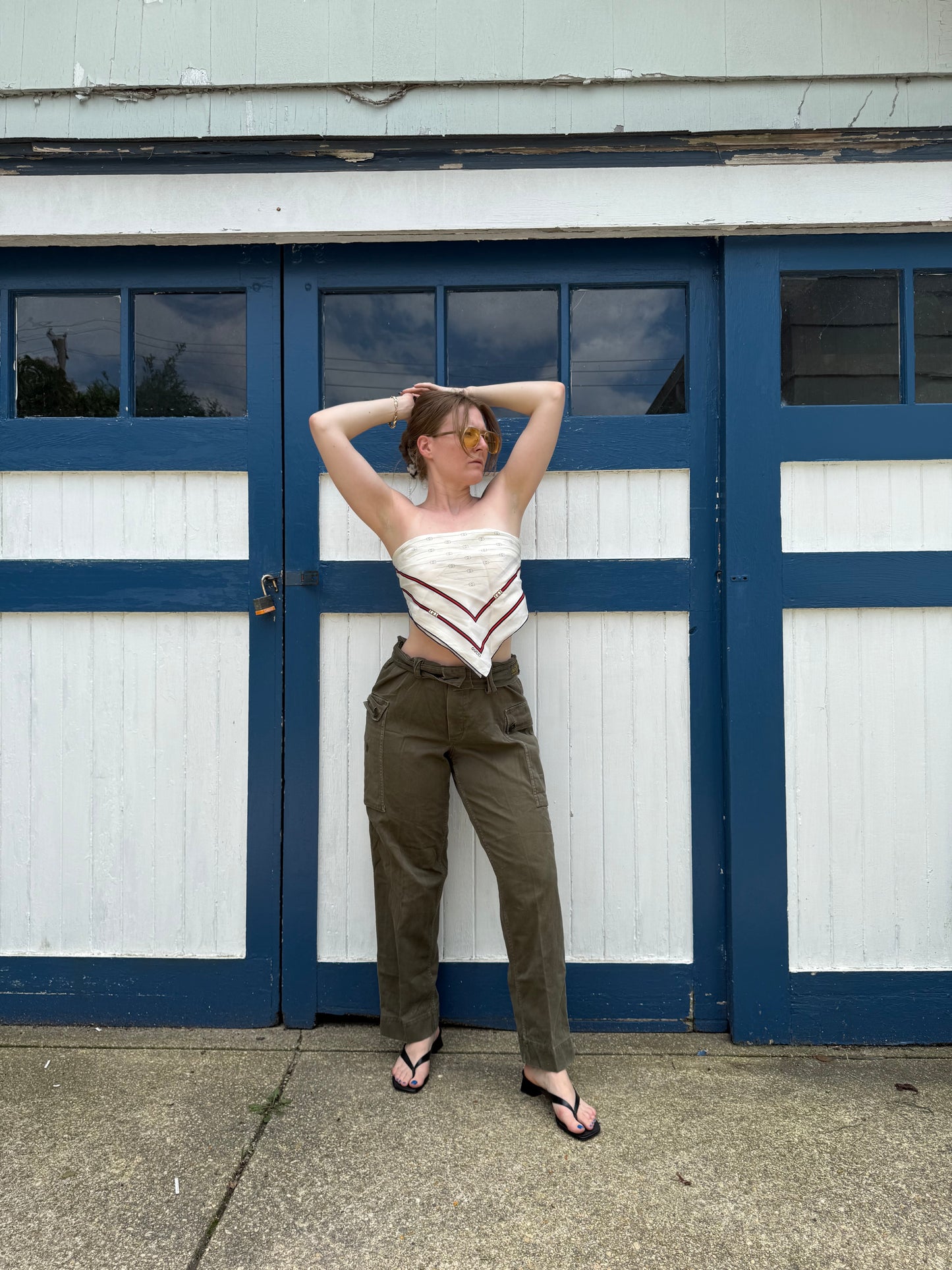 1970s European Military Trousers 28”-32”